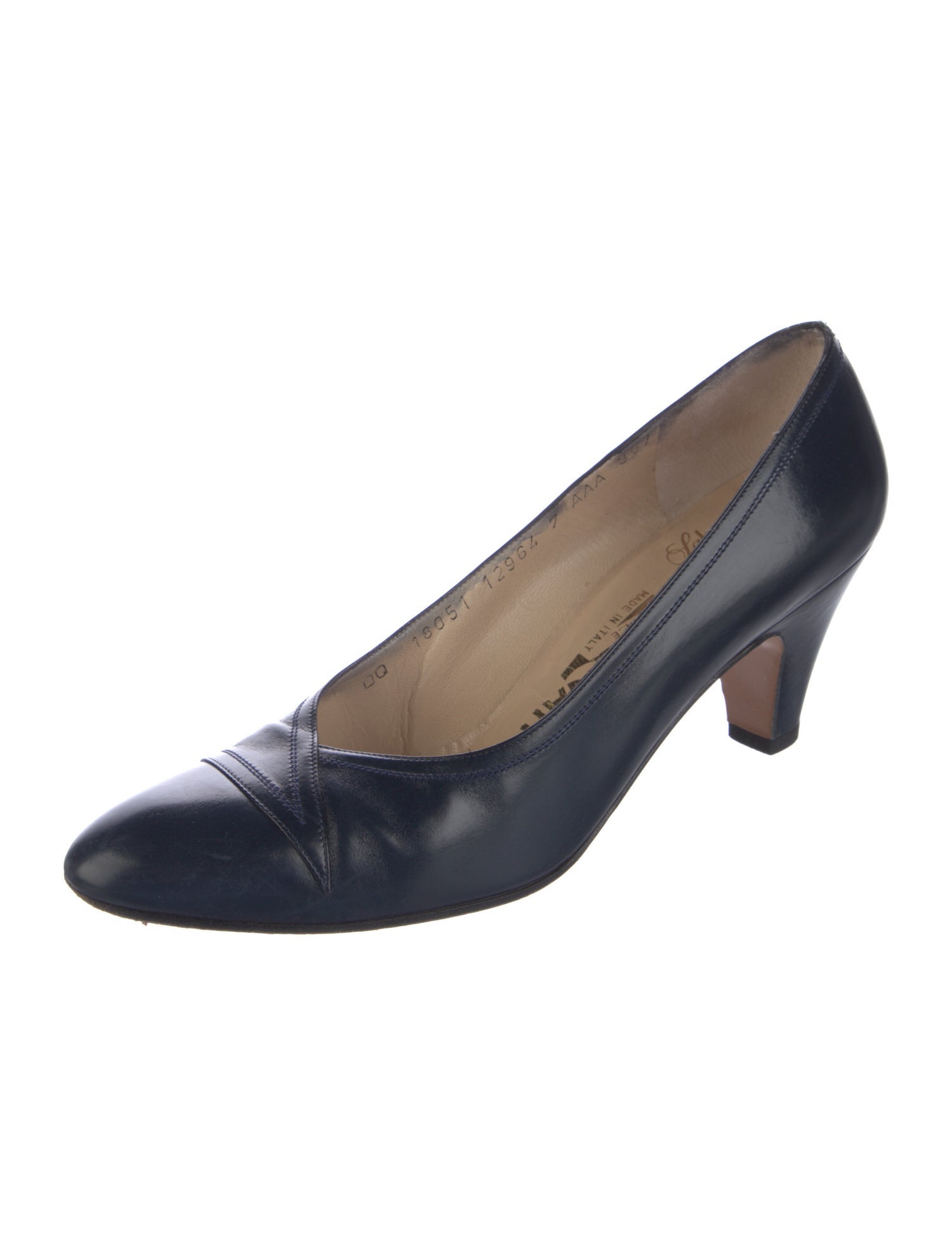 Salvatore Ferragamo Leather Pumps