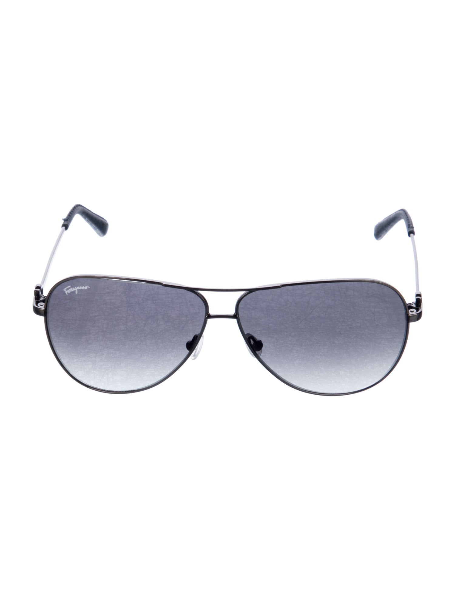 Salvatore Ferragamo Aviator Gradient Sunglasses