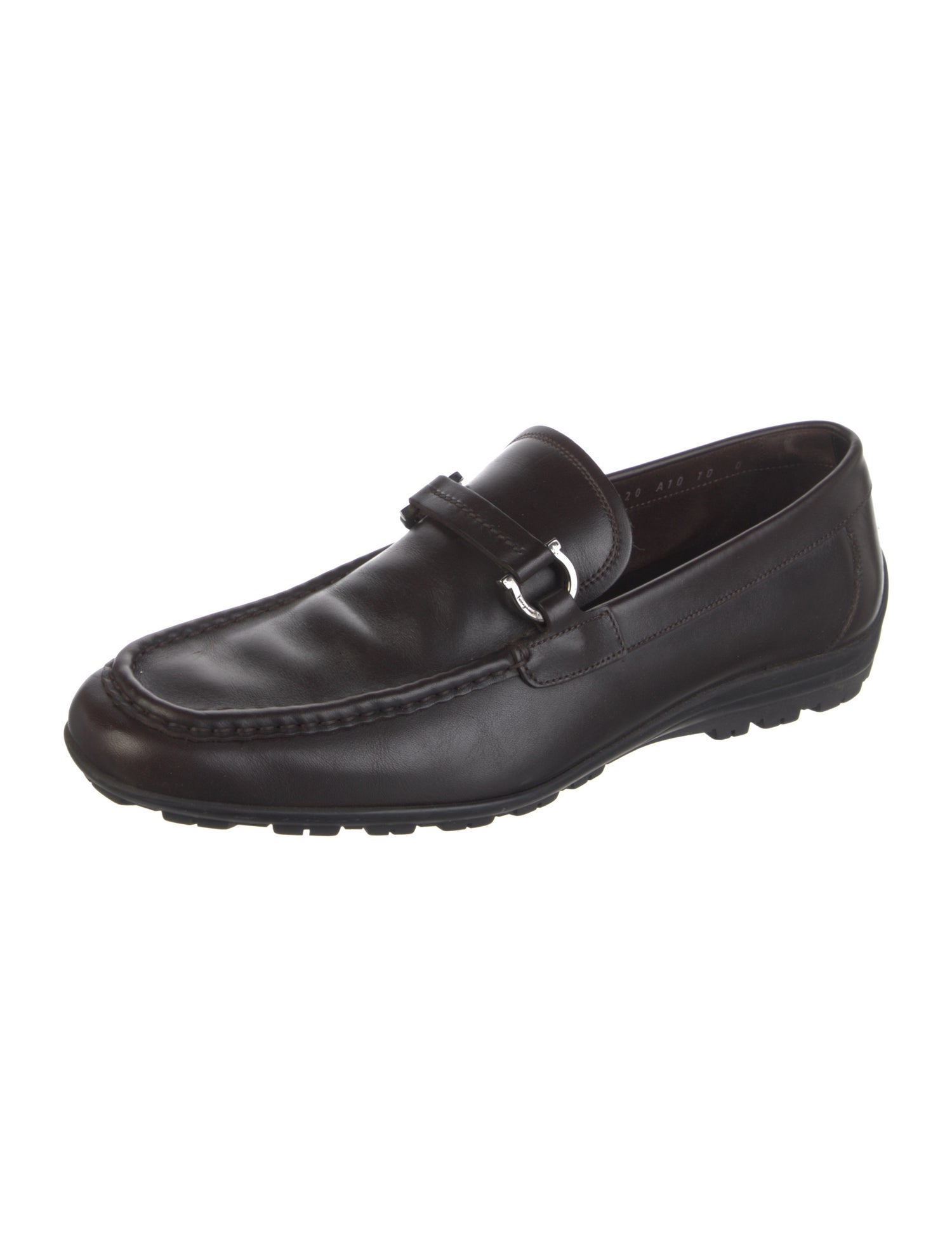 Salvatore Ferragamo Leather Dress Loafers