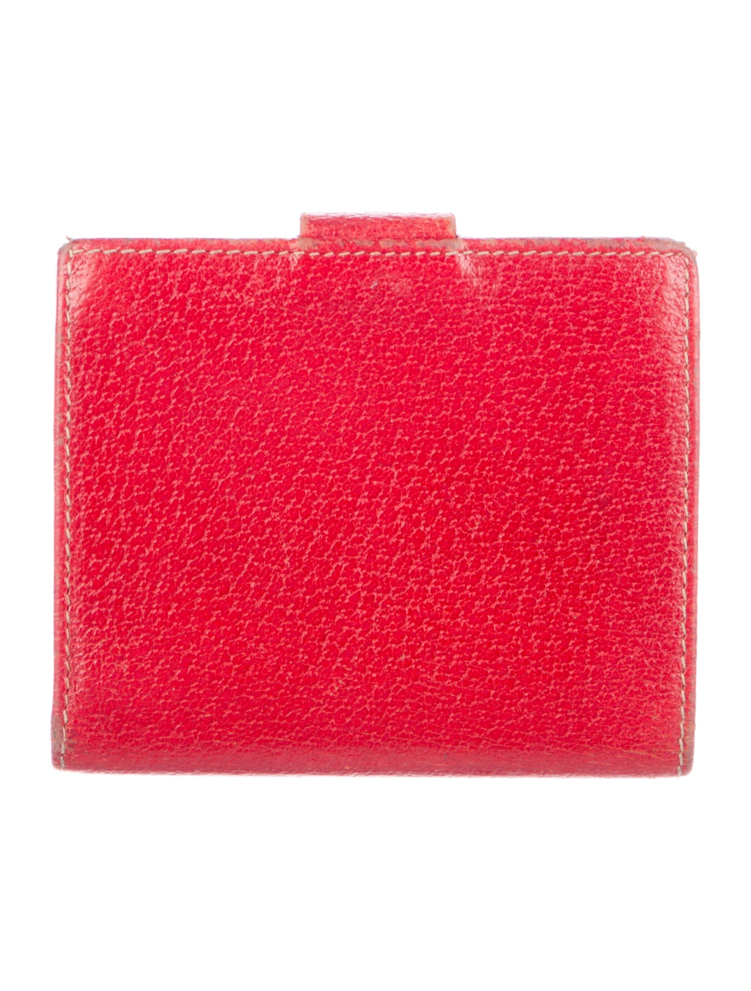 Salvatore Ferragamo Leather Compact Wallet