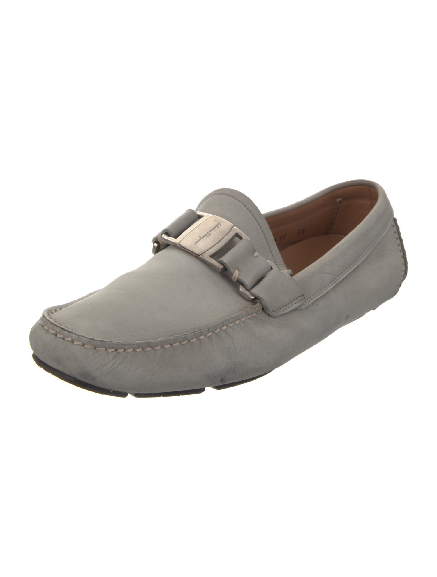 Salvatore Ferragamo Leather Drivers