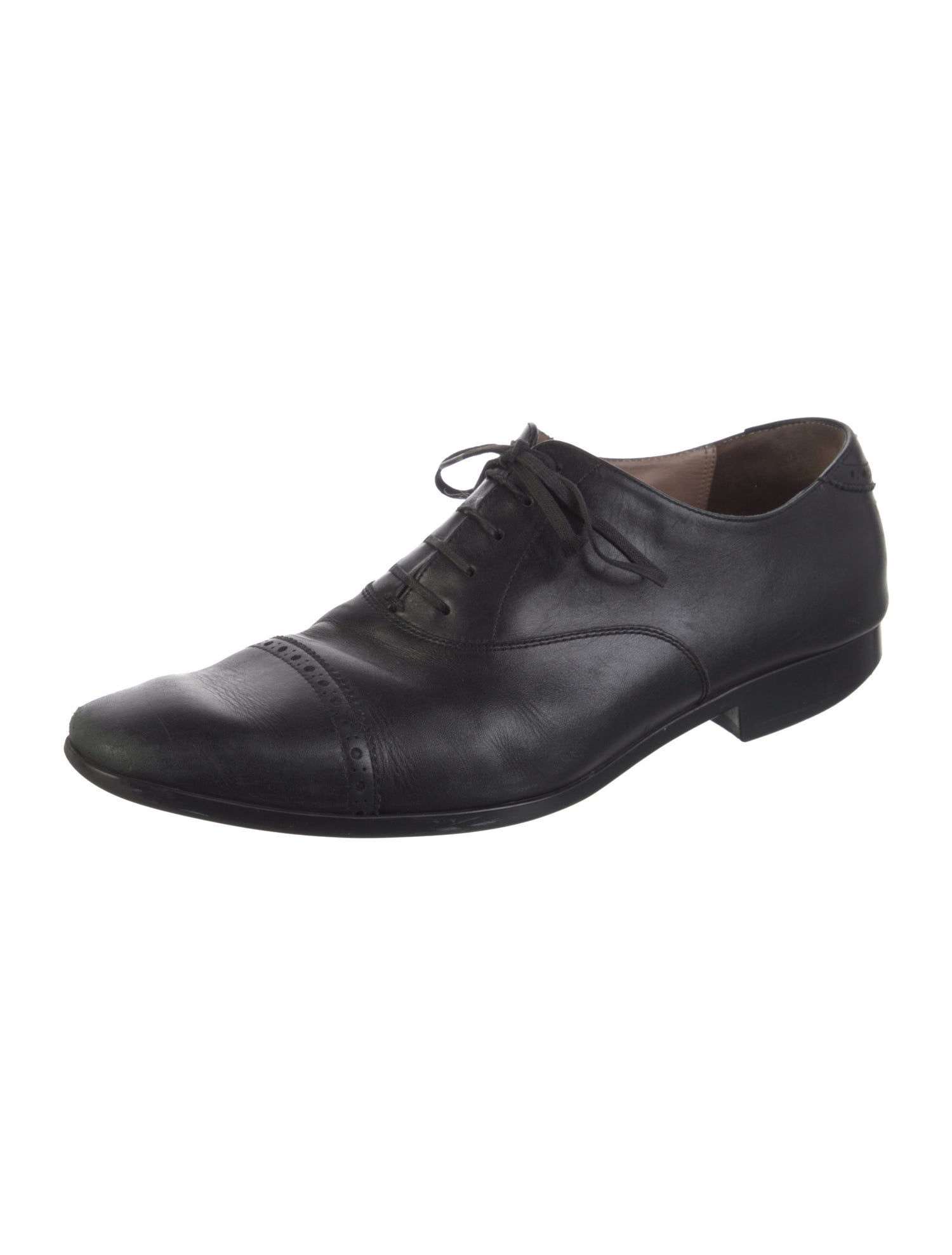 Salvatore Ferragamo Leather Oxfords