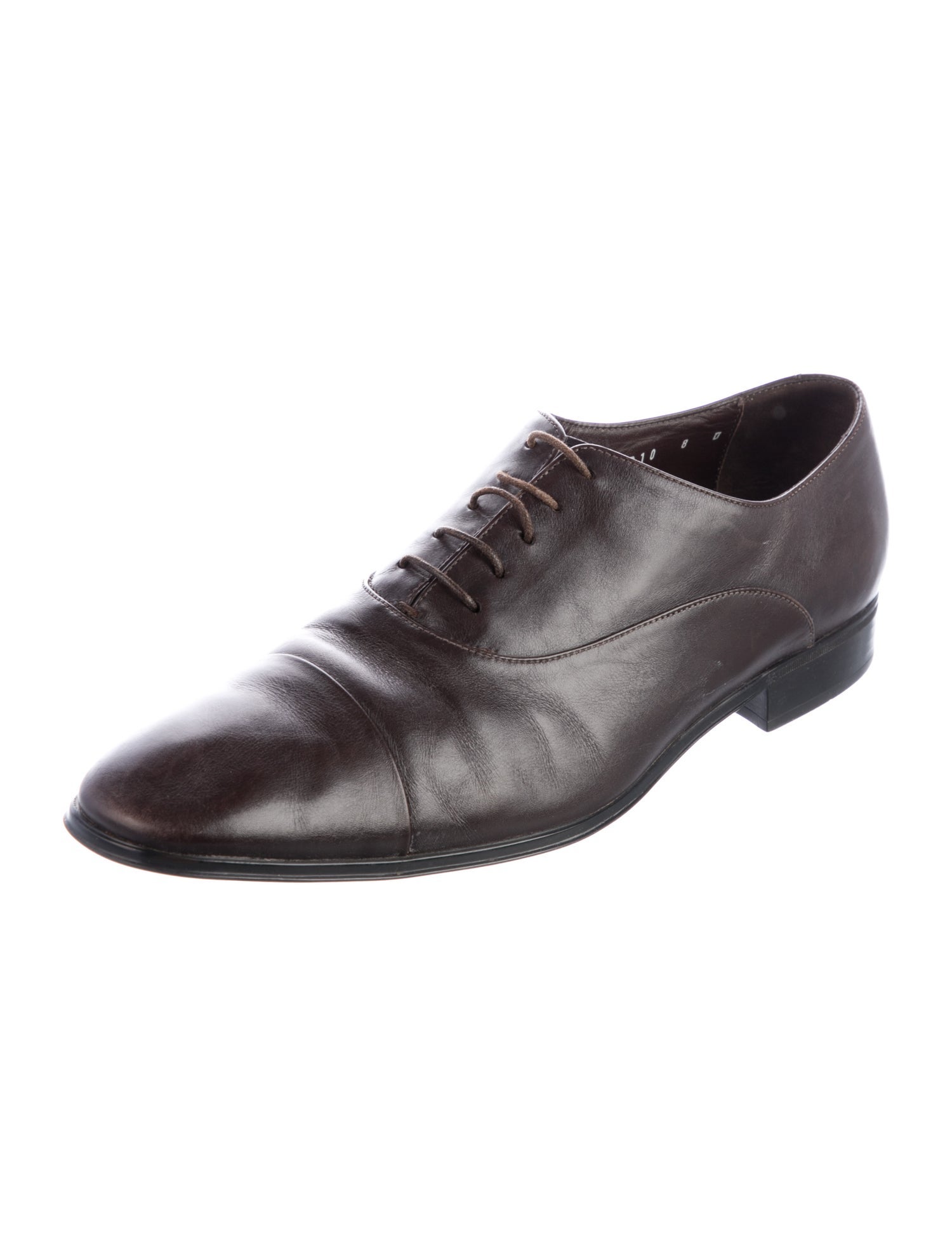Salvatore Ferragamo Leather Oxfords
