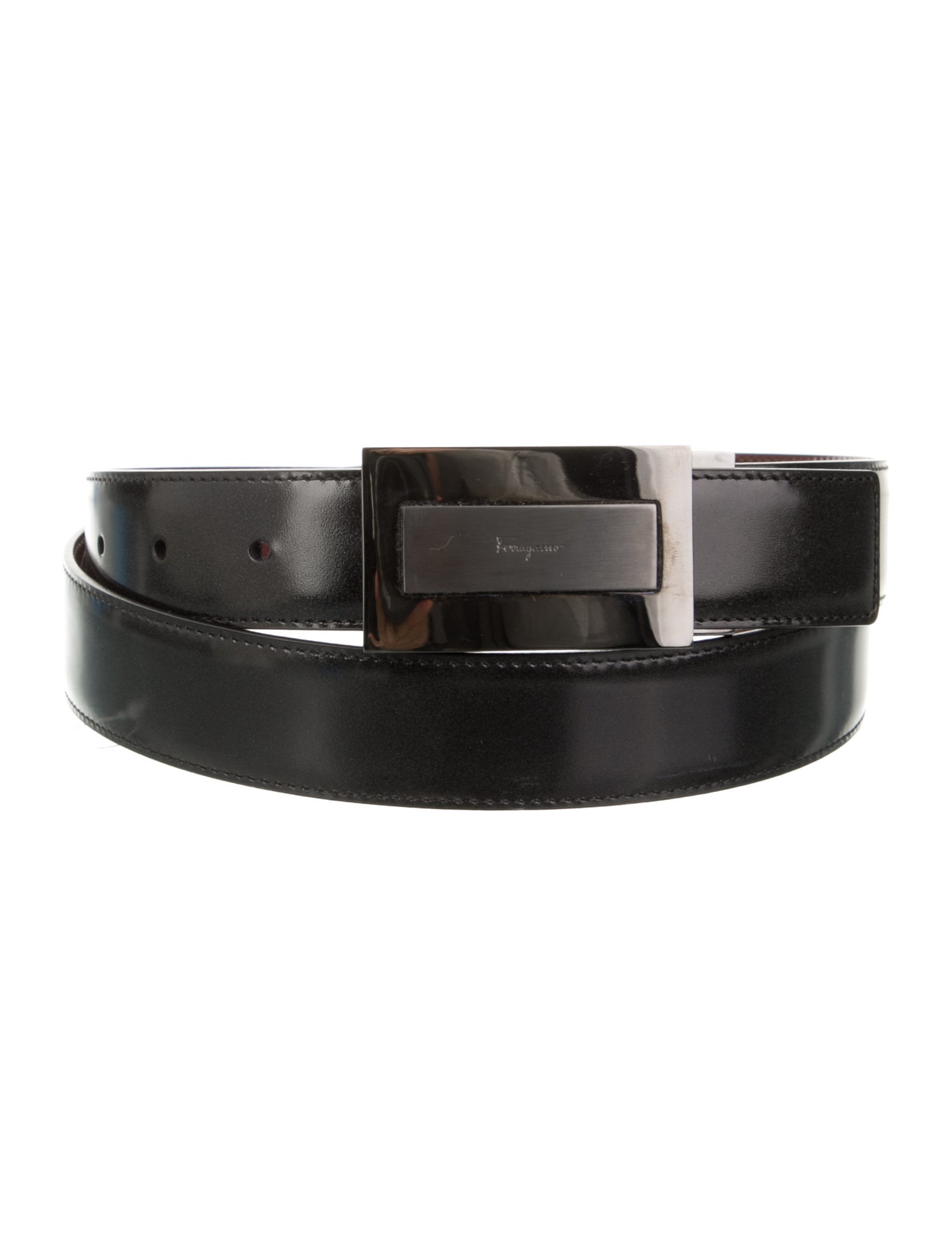 Salvatore Ferragamo Leather Belt Kit