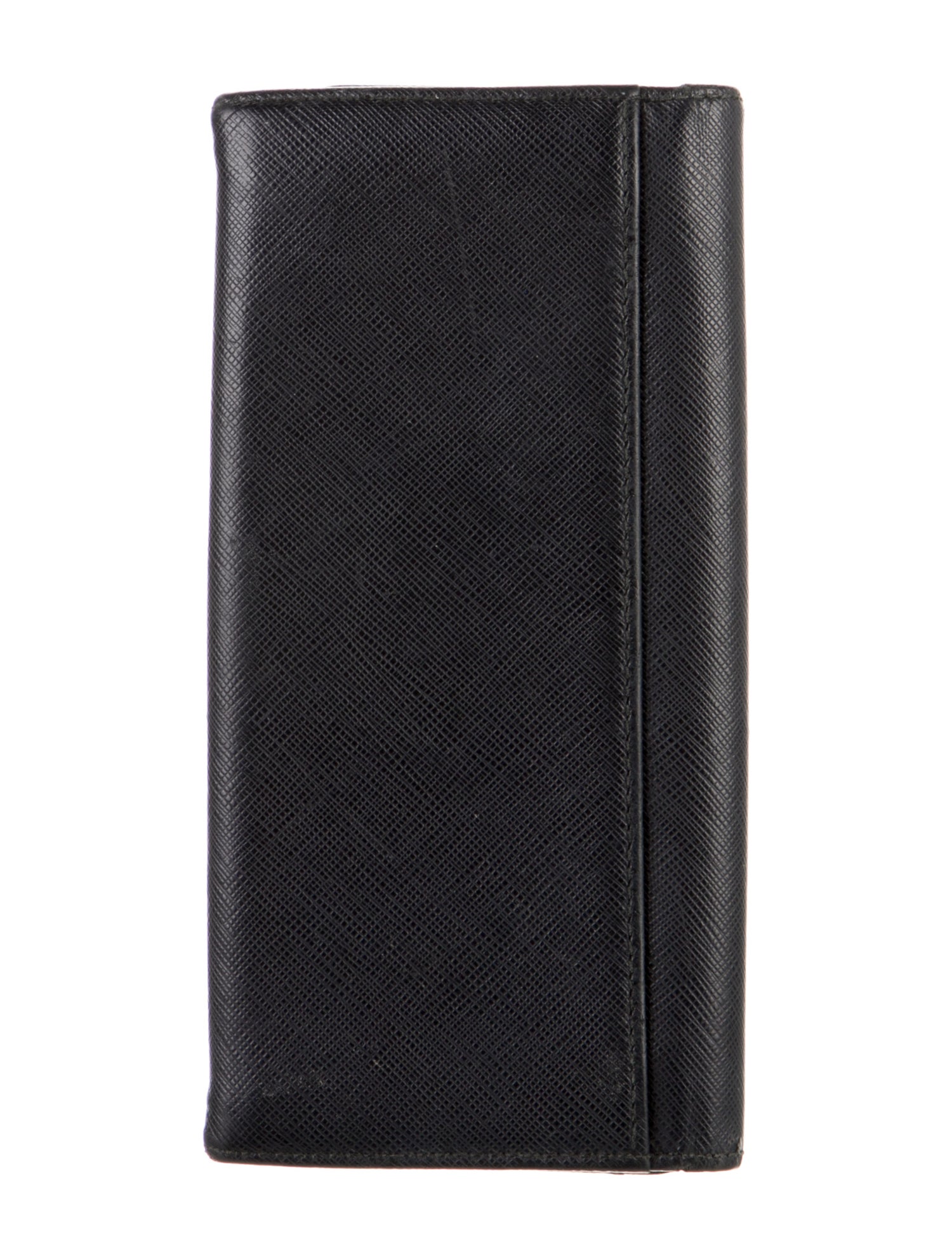 Salvatore Ferragamo Gancini Logo Raffia Wallet