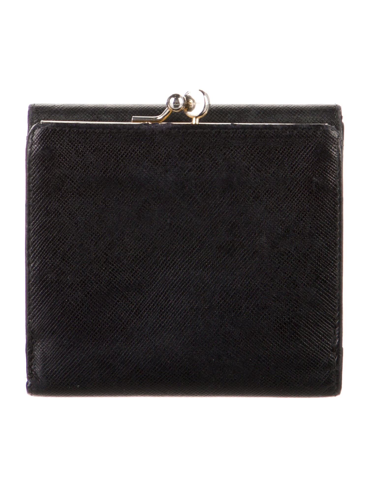 Salvatore Ferragamo Leather Compact Wallet