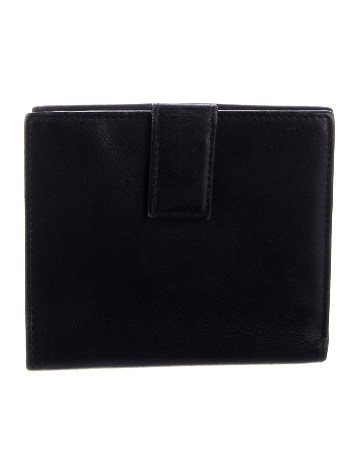 Salvatore Ferragamo Leather Compact Wallet
