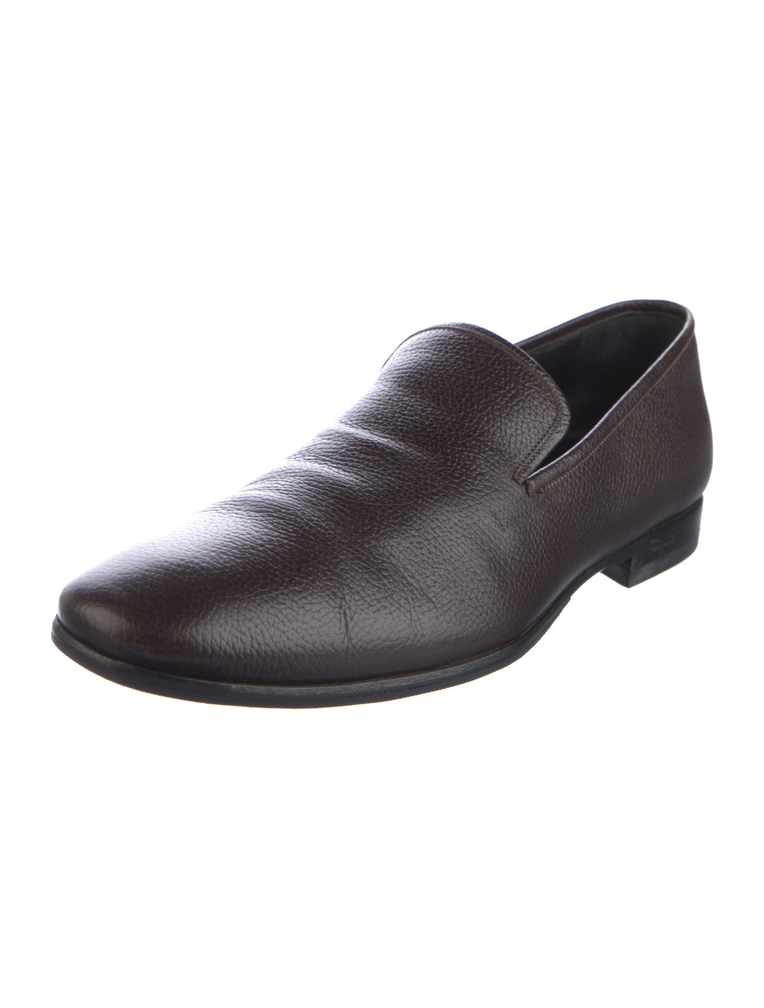 Salvatore Ferragamo Leather Dress Loafers
