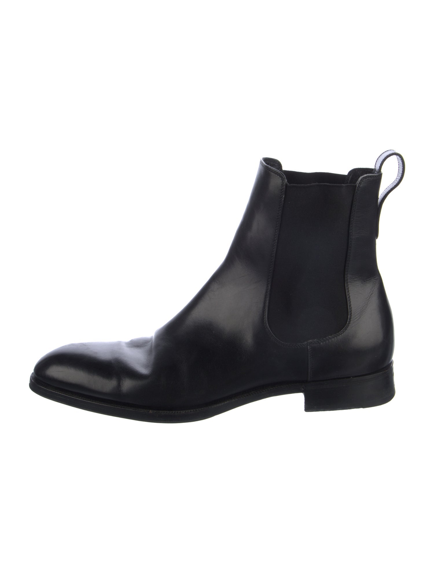 Salvatore Ferragamo Leather Chelsea Boots