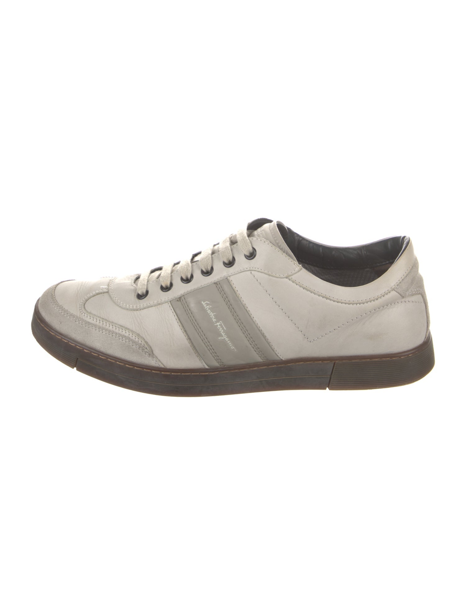 Salvatore Ferragamo Leather Sneakers