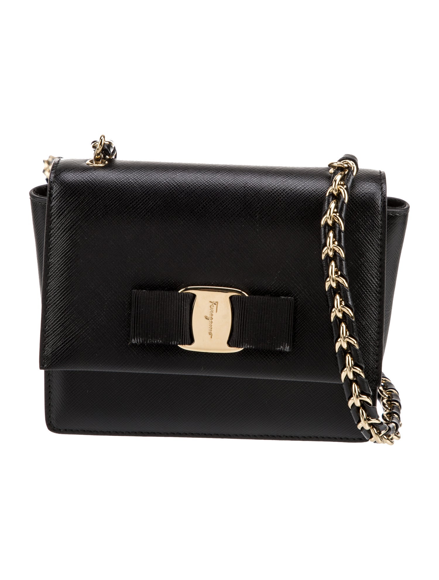 Salvatore Ferragamo Vara Bow Evening Bag