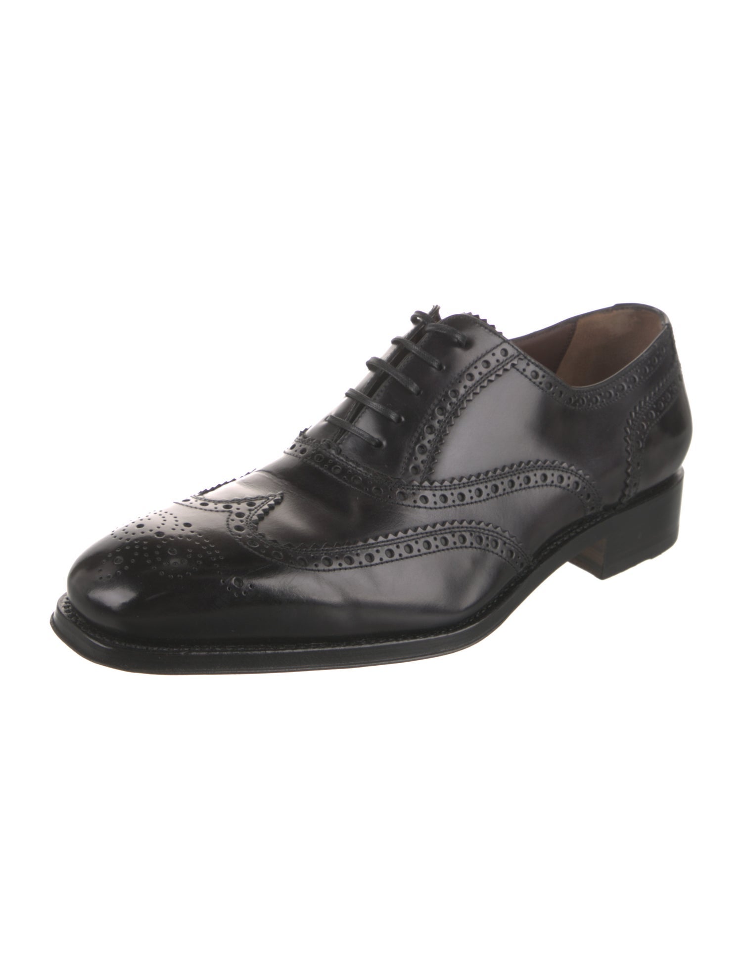 Salvatore Ferragamo Leather Brogues