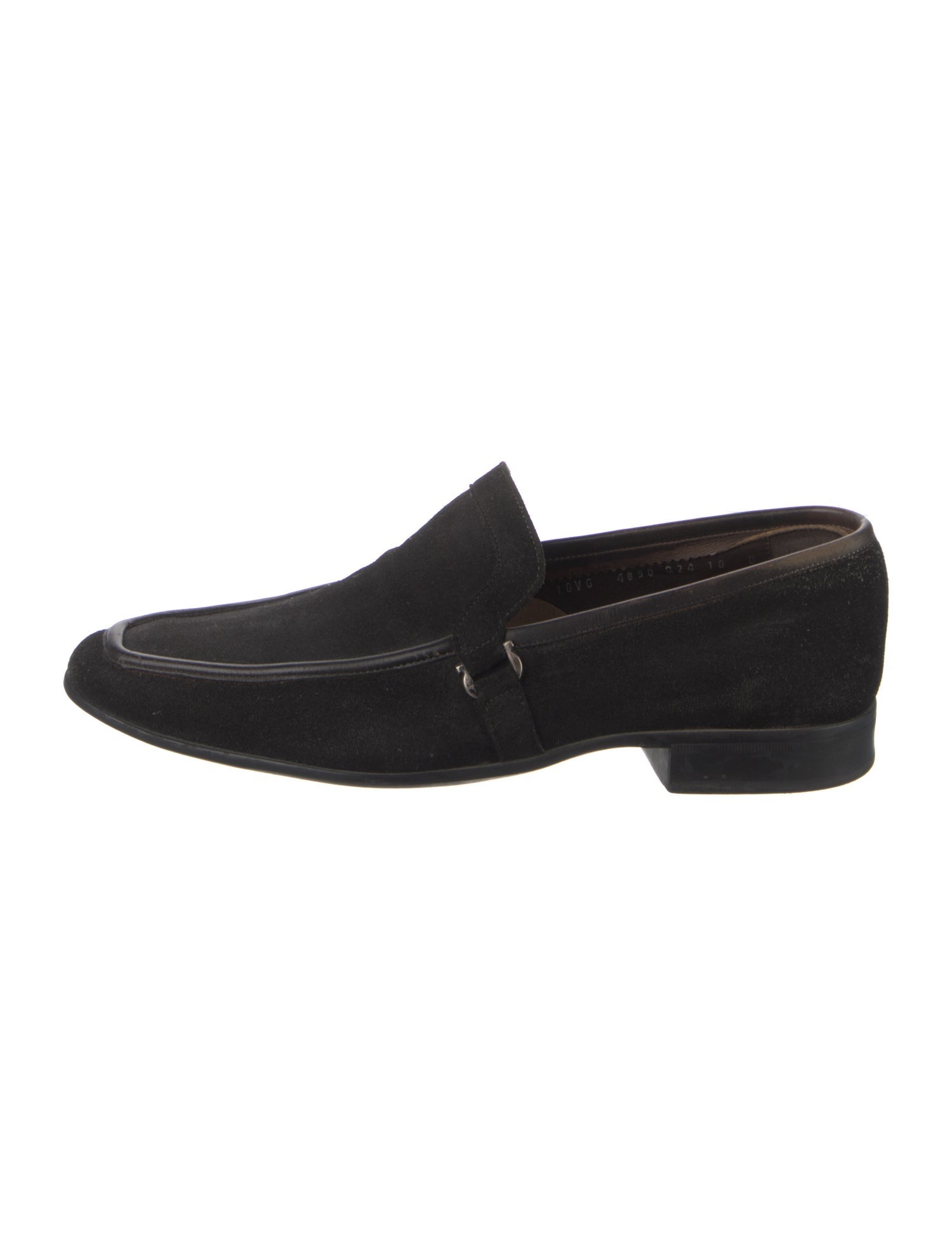 Salvatore Ferragamo Suede Dress Loafers