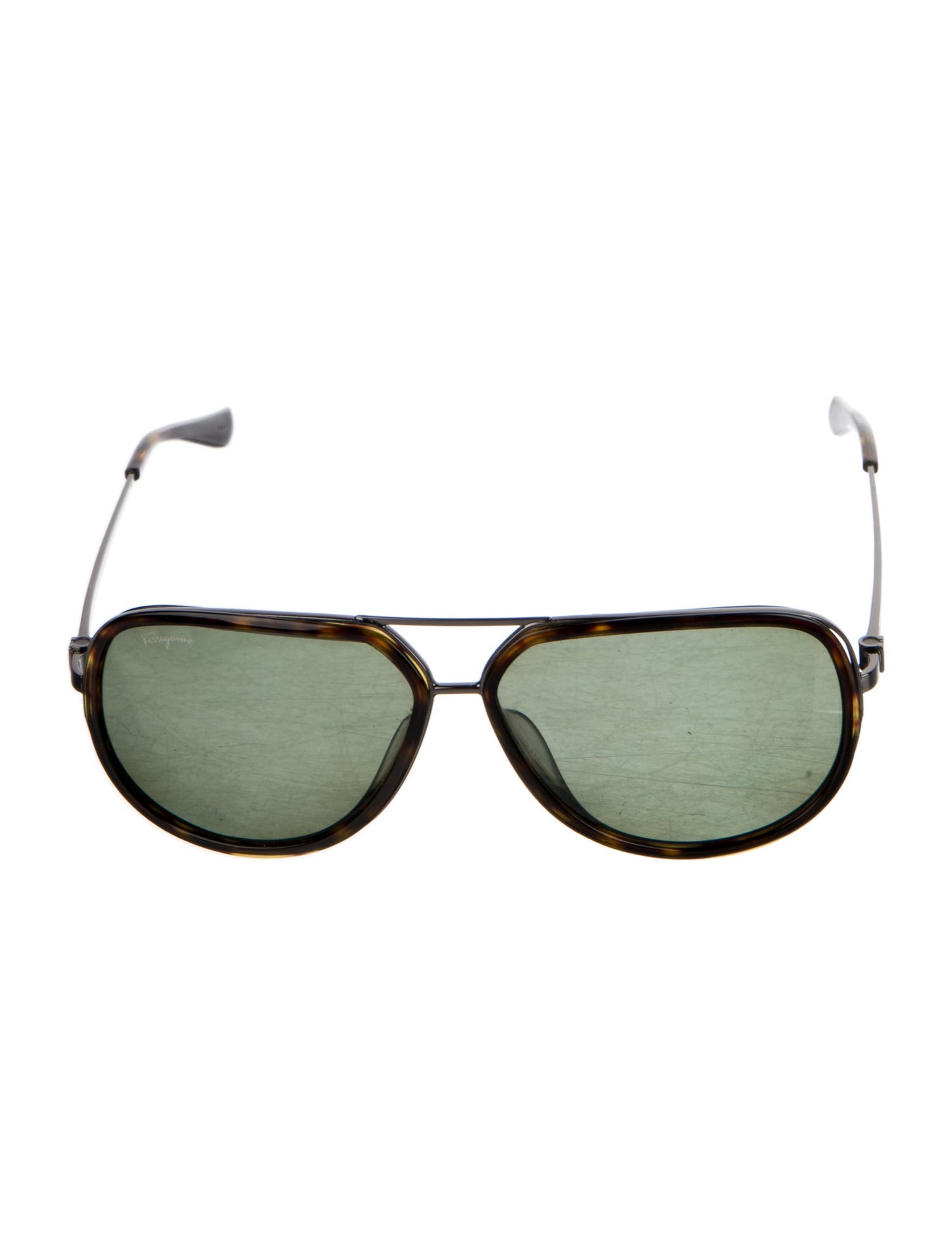 Salvatore Ferragamo Aviator Tinted Sunglasses