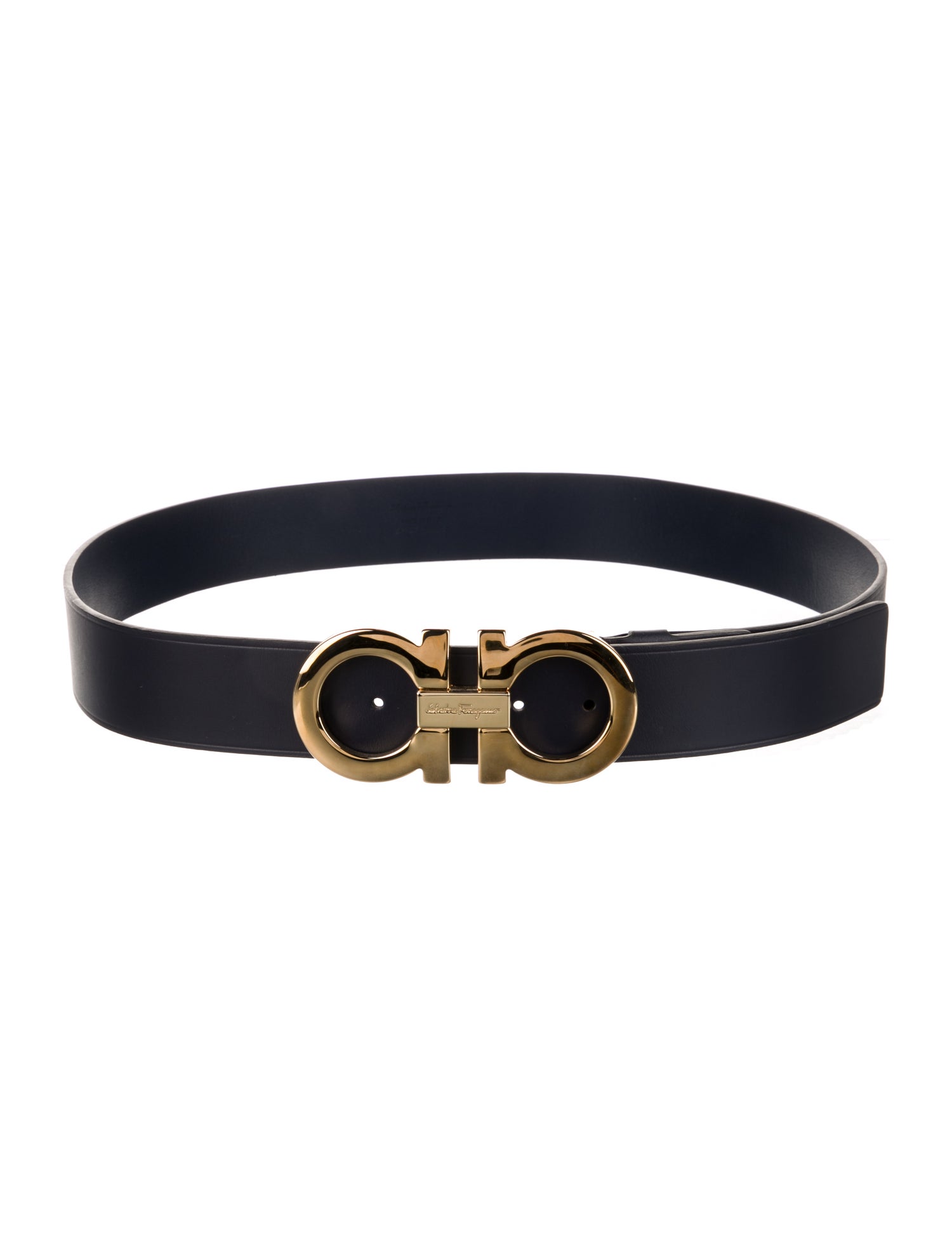 Salvatore Ferragamo Leather Belt Kit w/ Tags