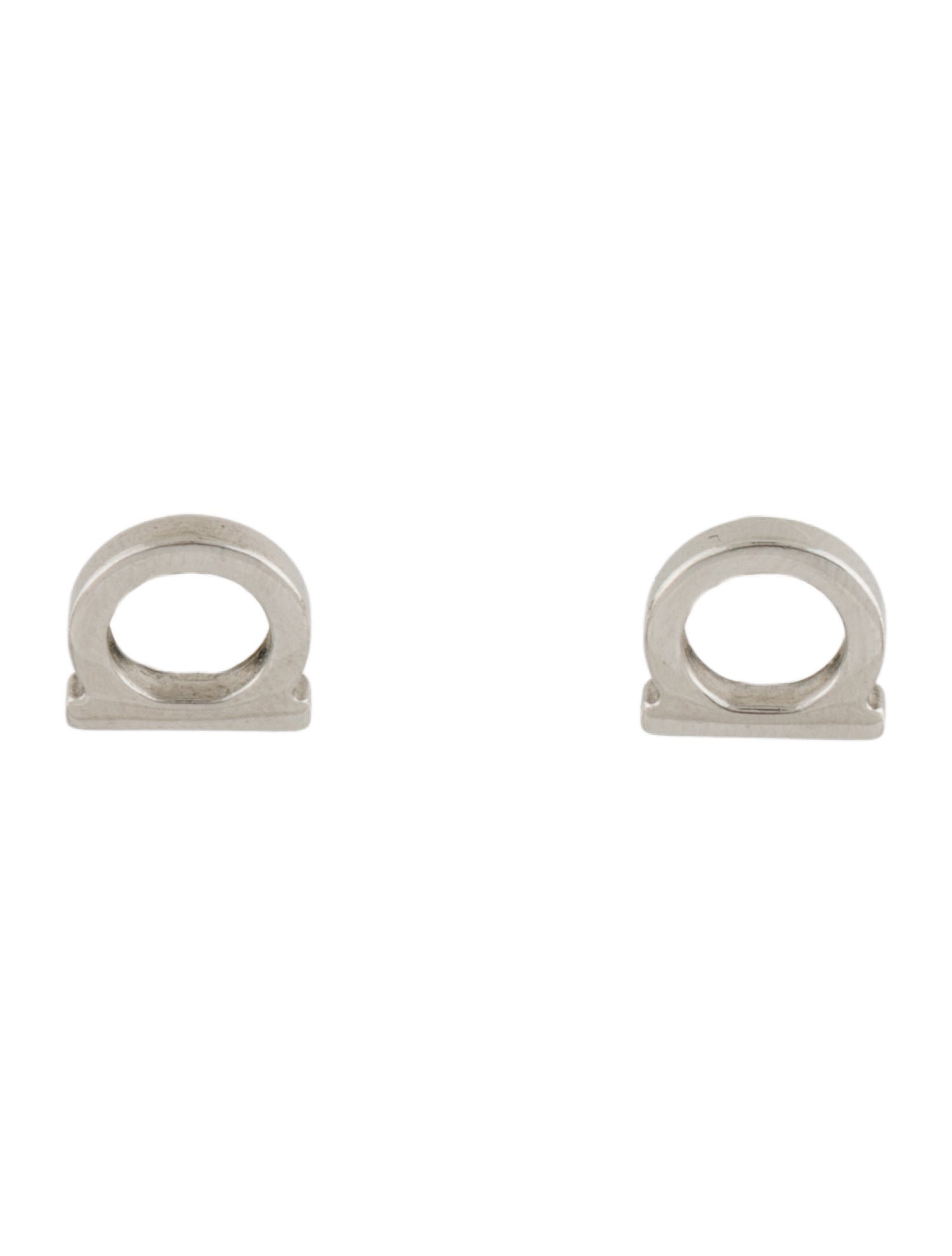 Salvatore Ferragamo Gancio Stud Earrings