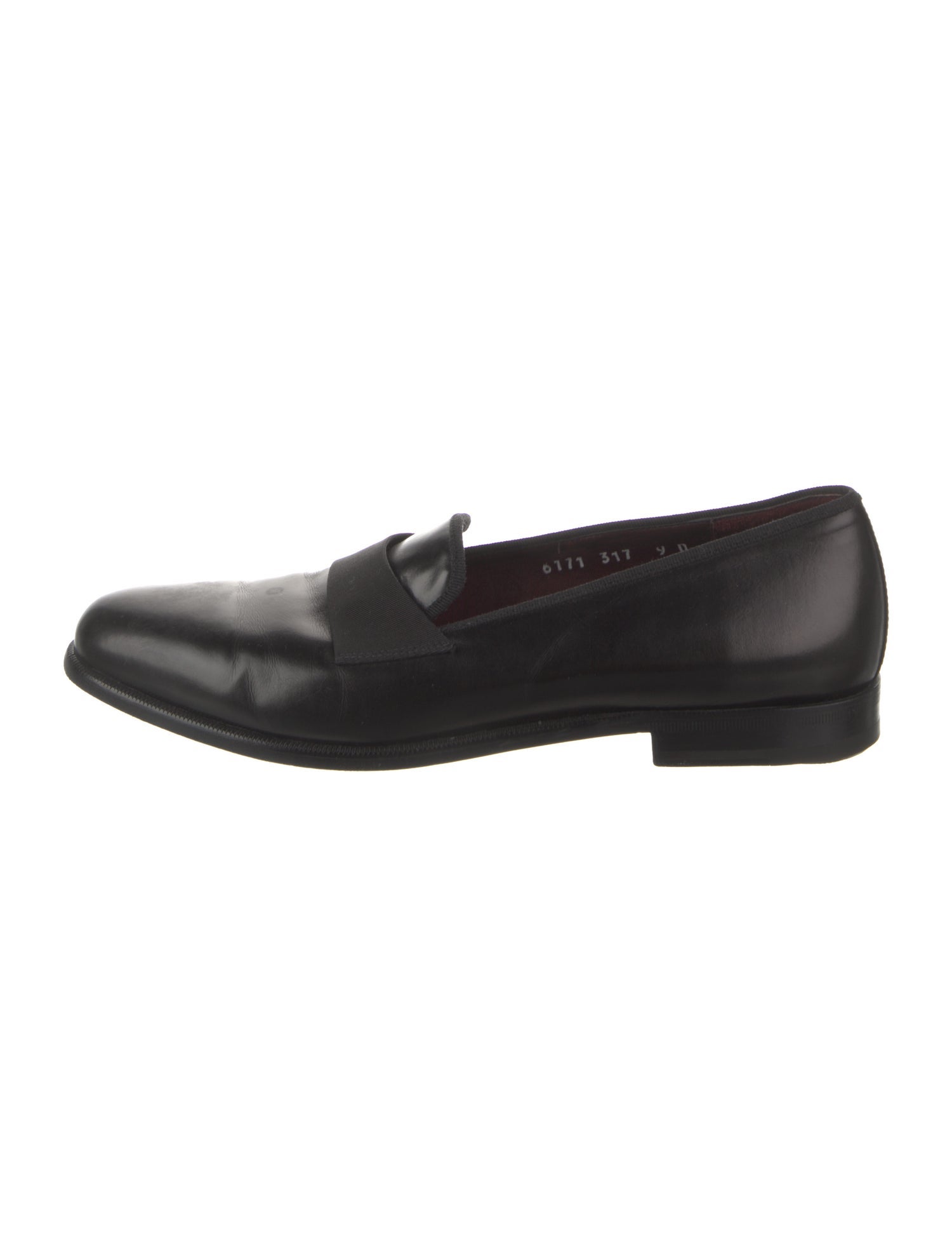 Salvatore Ferragamo Leather Dress Loafers