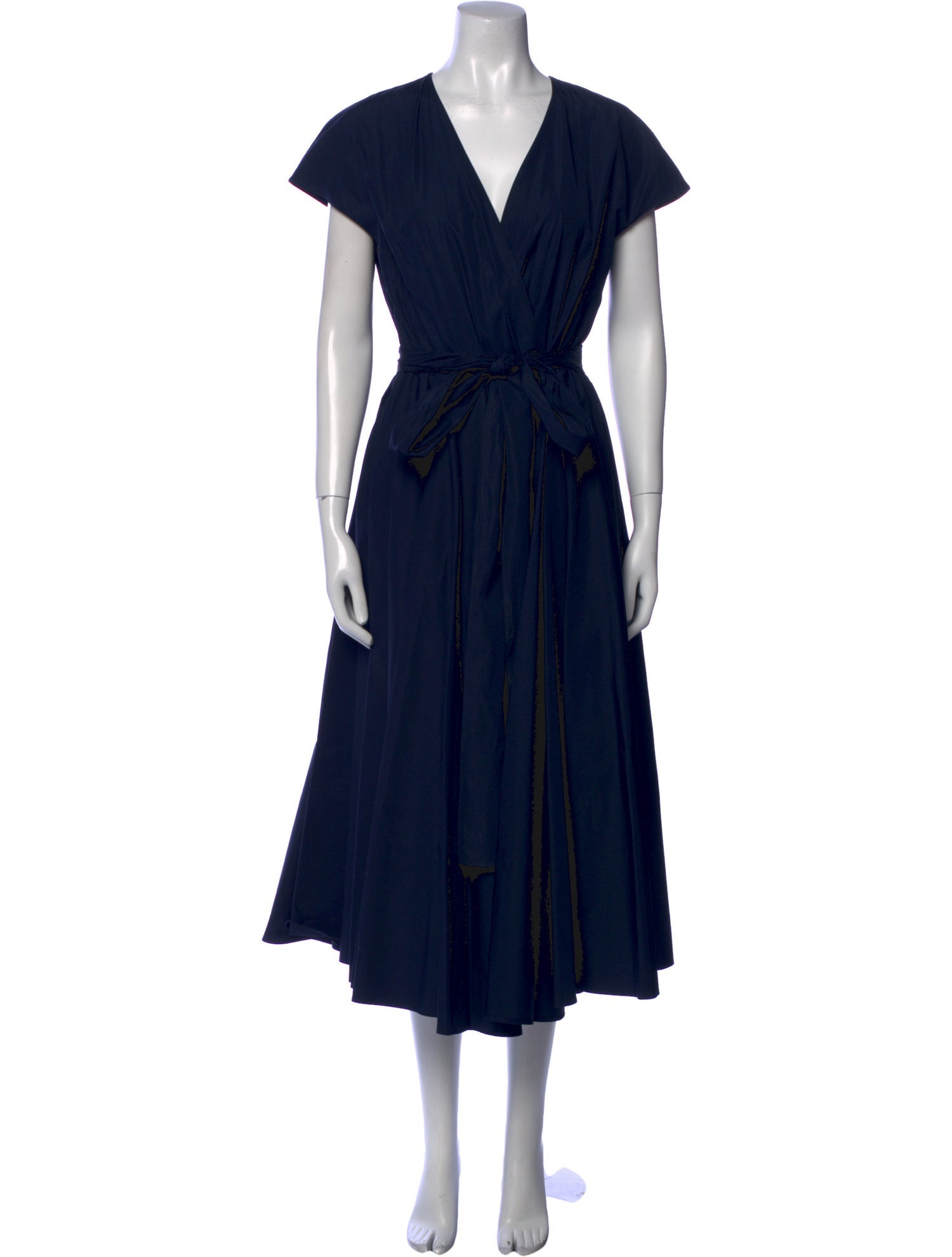 Salvatore Ferragamo V-Neck Long Dress w/ Tags