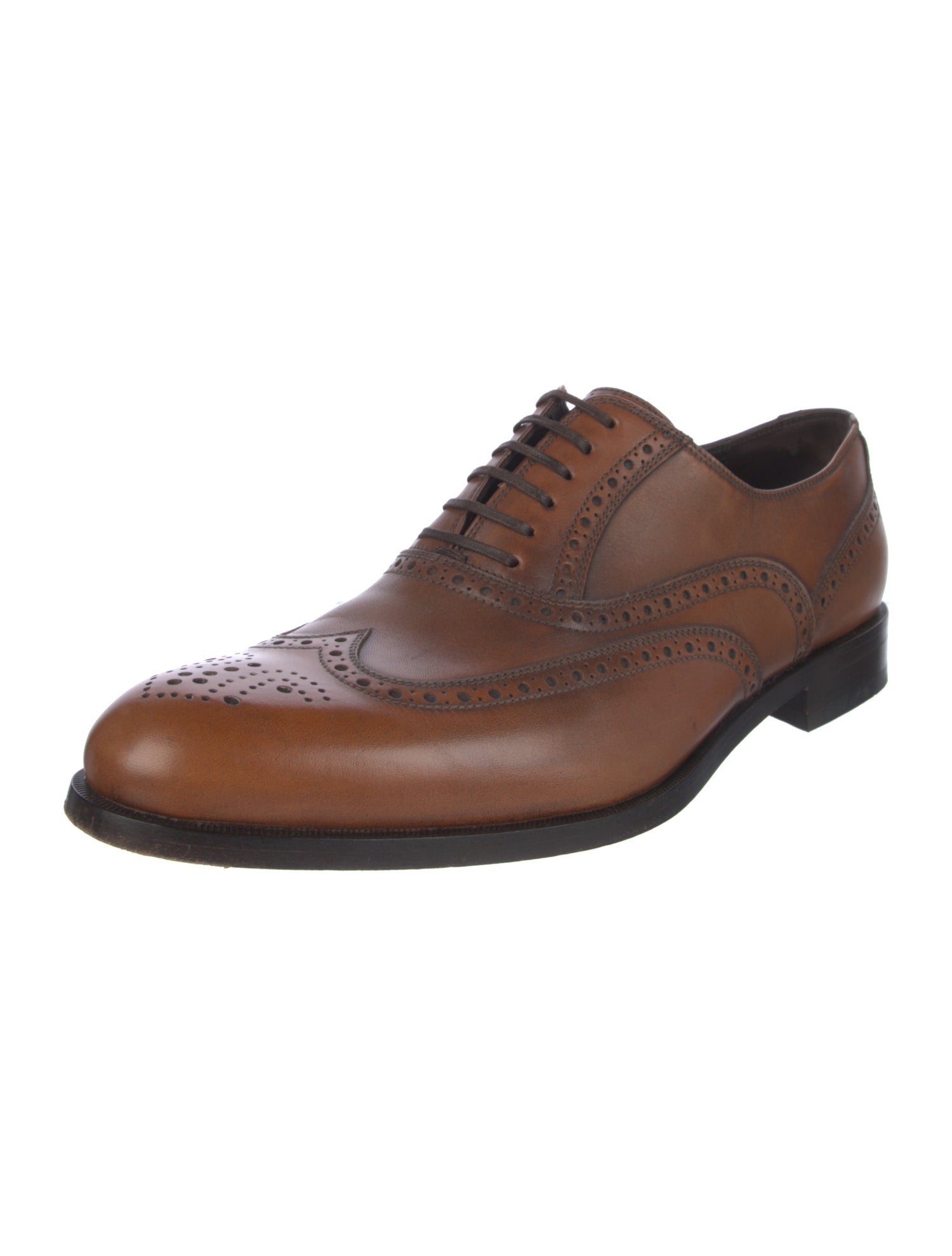 Salvatore Ferragamo Leather Brogues