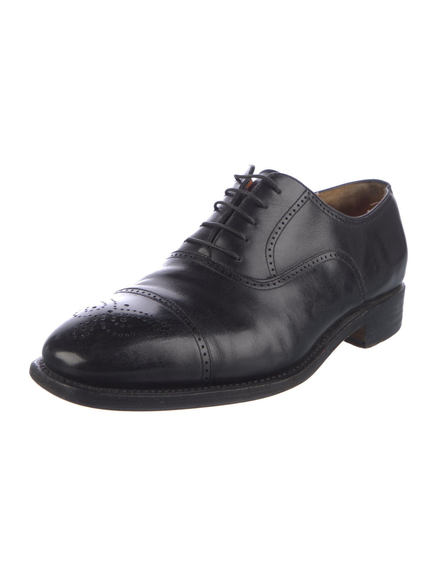 Salvatore Ferragamo Leather Brogues