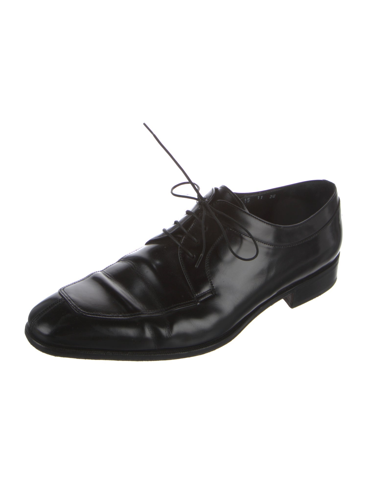 Salvatore Ferragamo Leather Derby Shoes