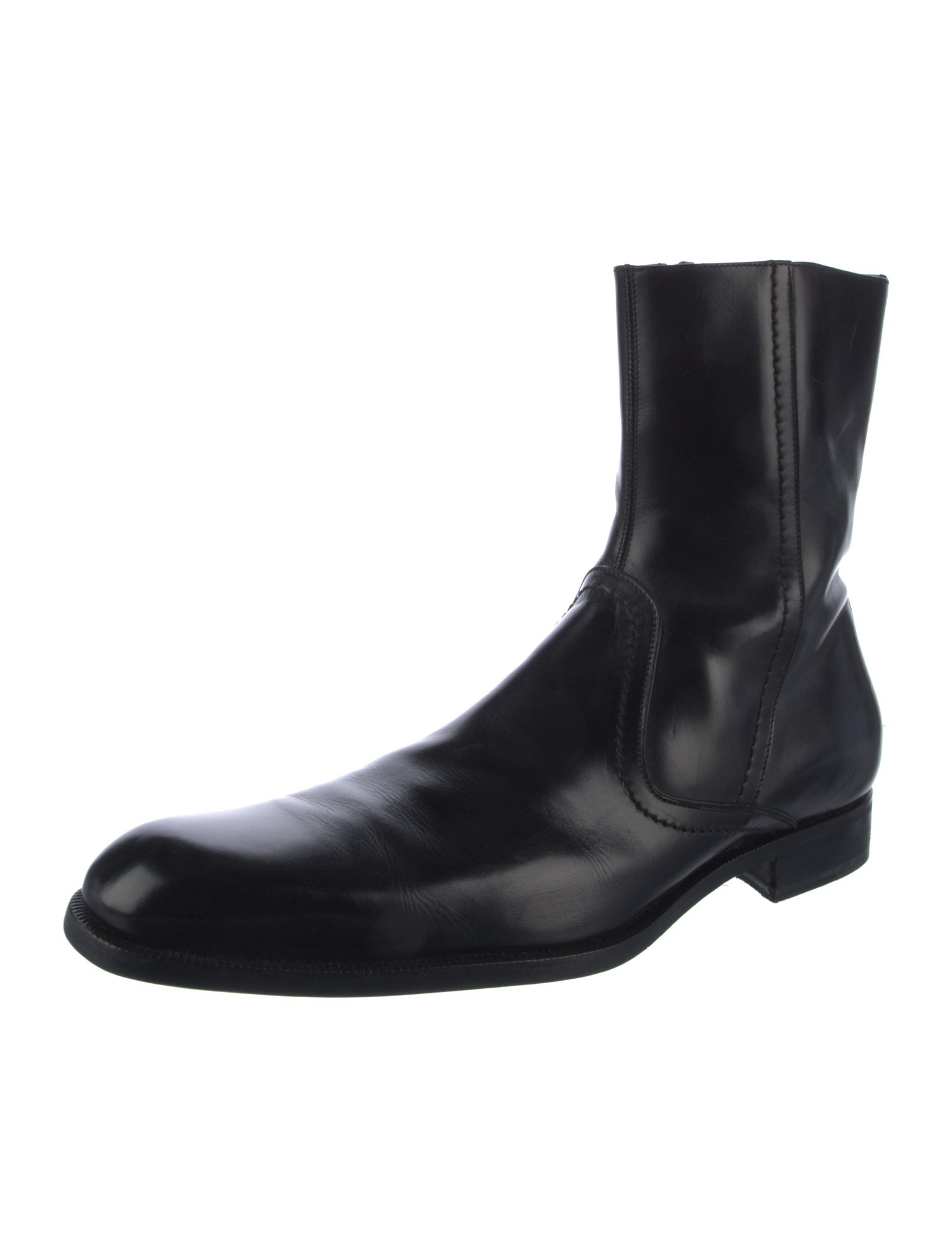 Salvatore Ferragamo Leather Boots