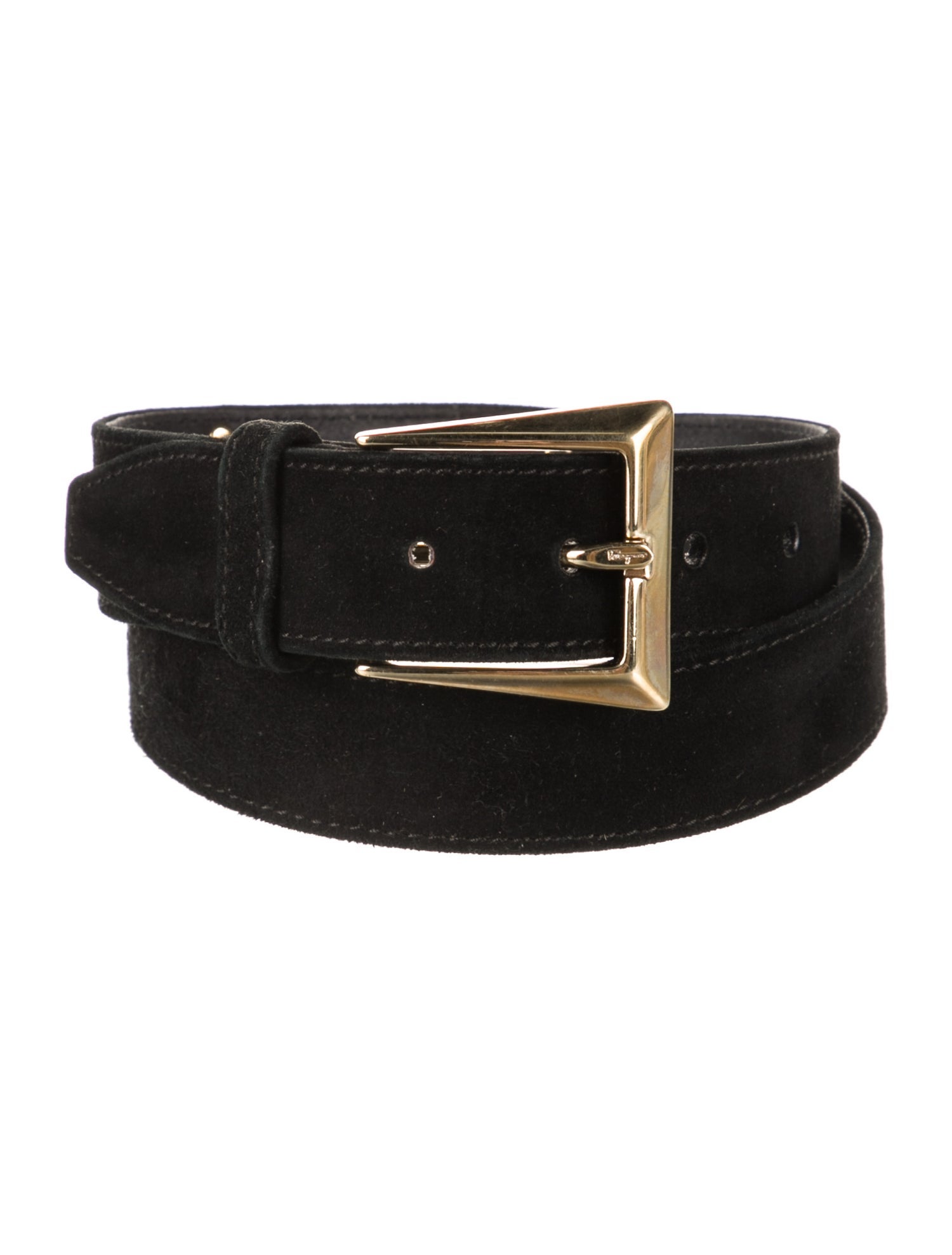 Salvatore Ferragamo Suede Waist Belt