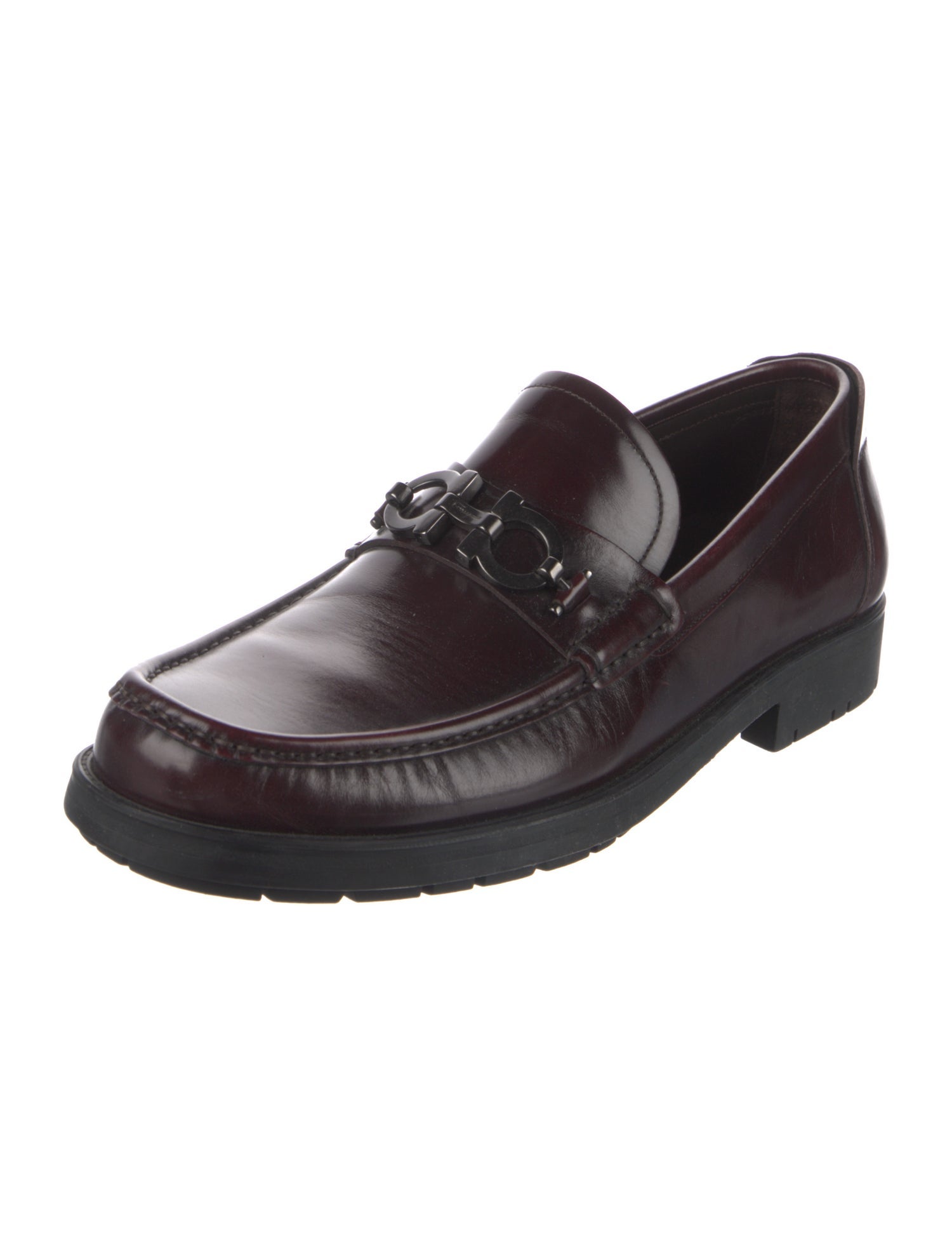 Salvatore Ferragamo Leather Dress Loafers