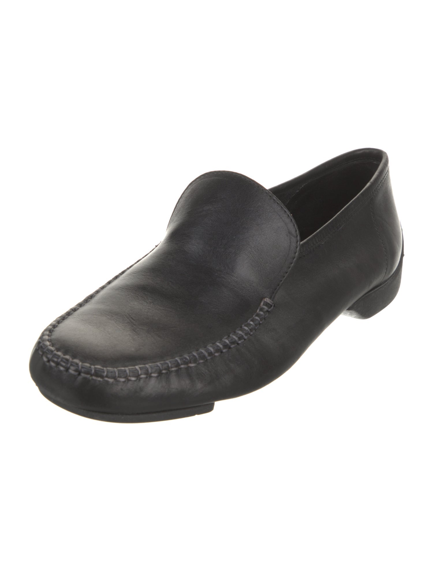 Salvatore Ferragamo Leather Dress Loafers