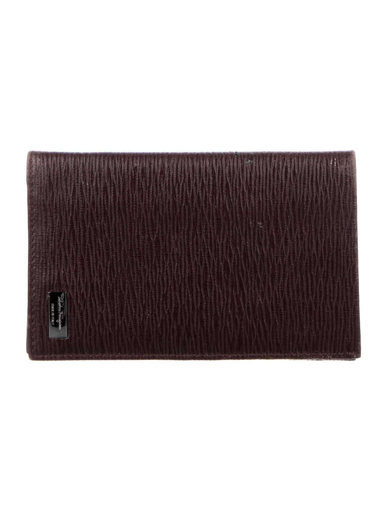 Salvatore Ferragamo Leather Card Holder
