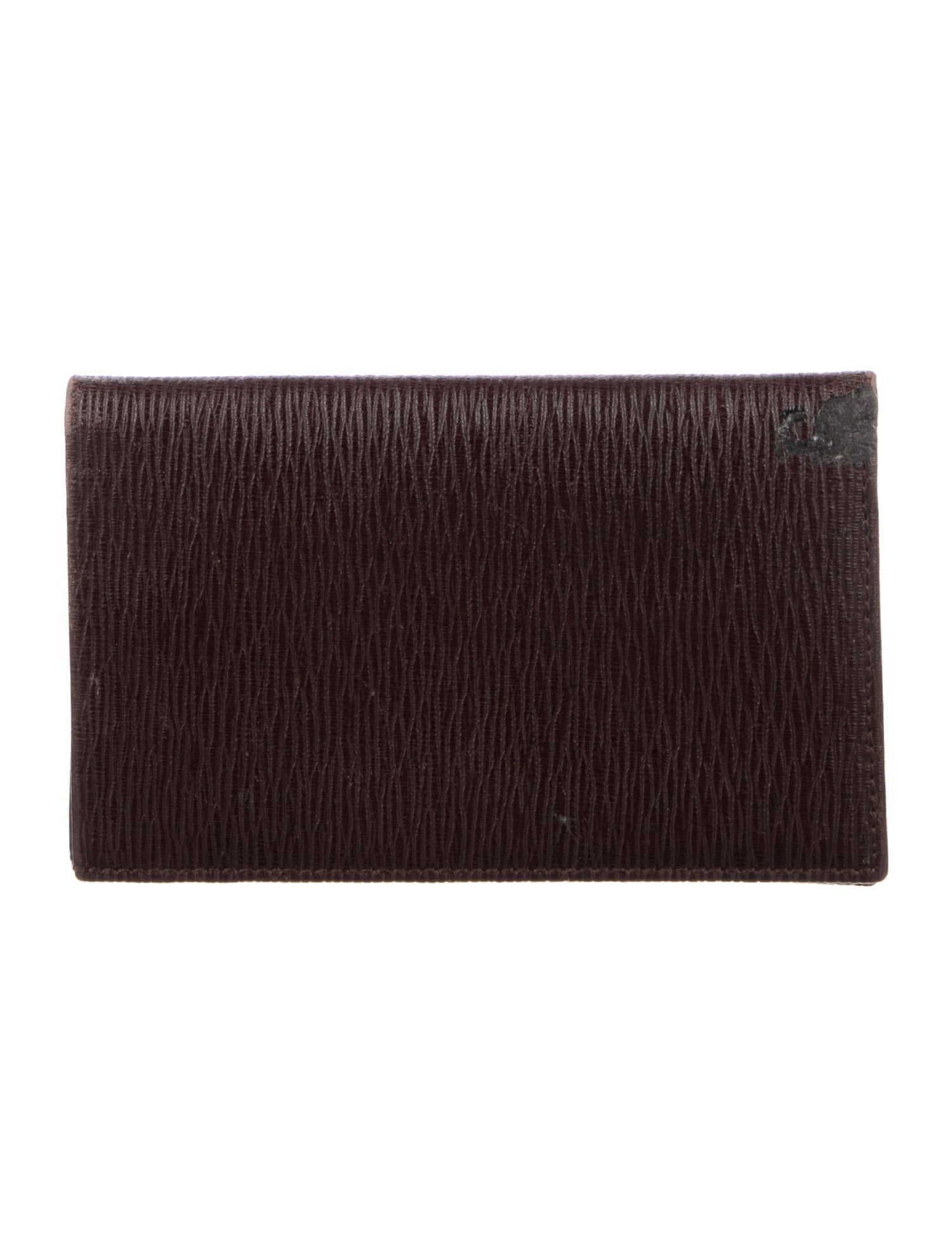 Salvatore Ferragamo Leather Card Holder