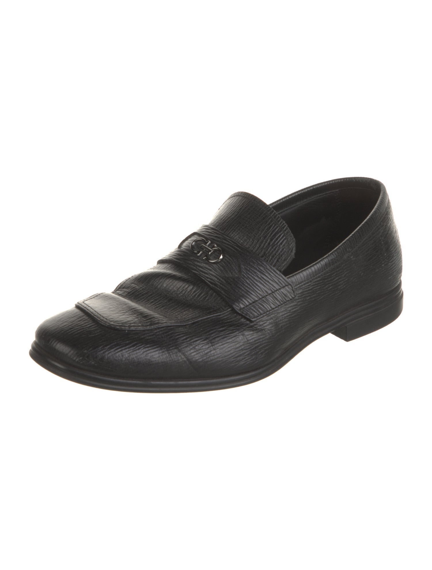 Salvatore Ferragamo Leather Dress Loafers