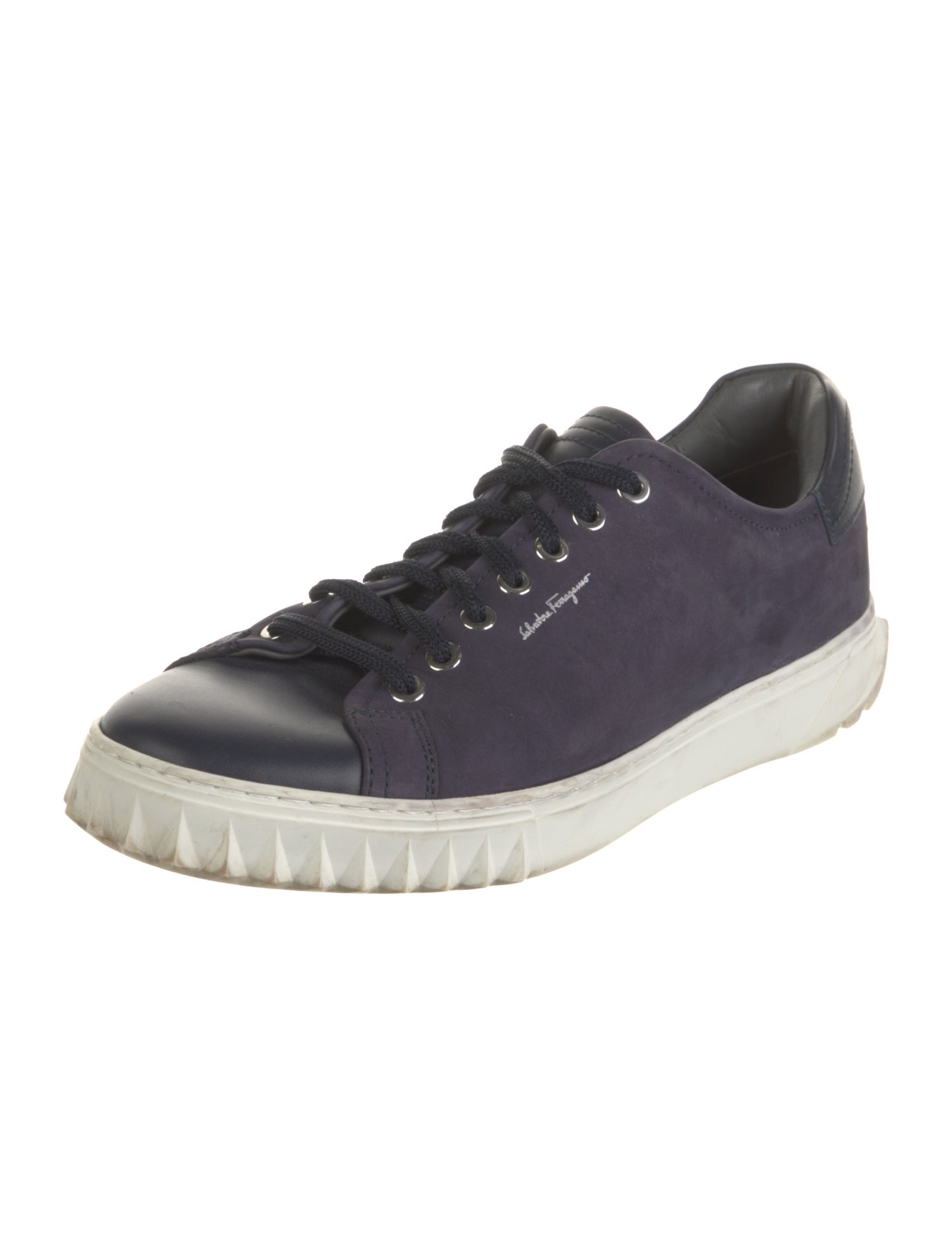 Salvatore Ferragamo Suede Sneakers