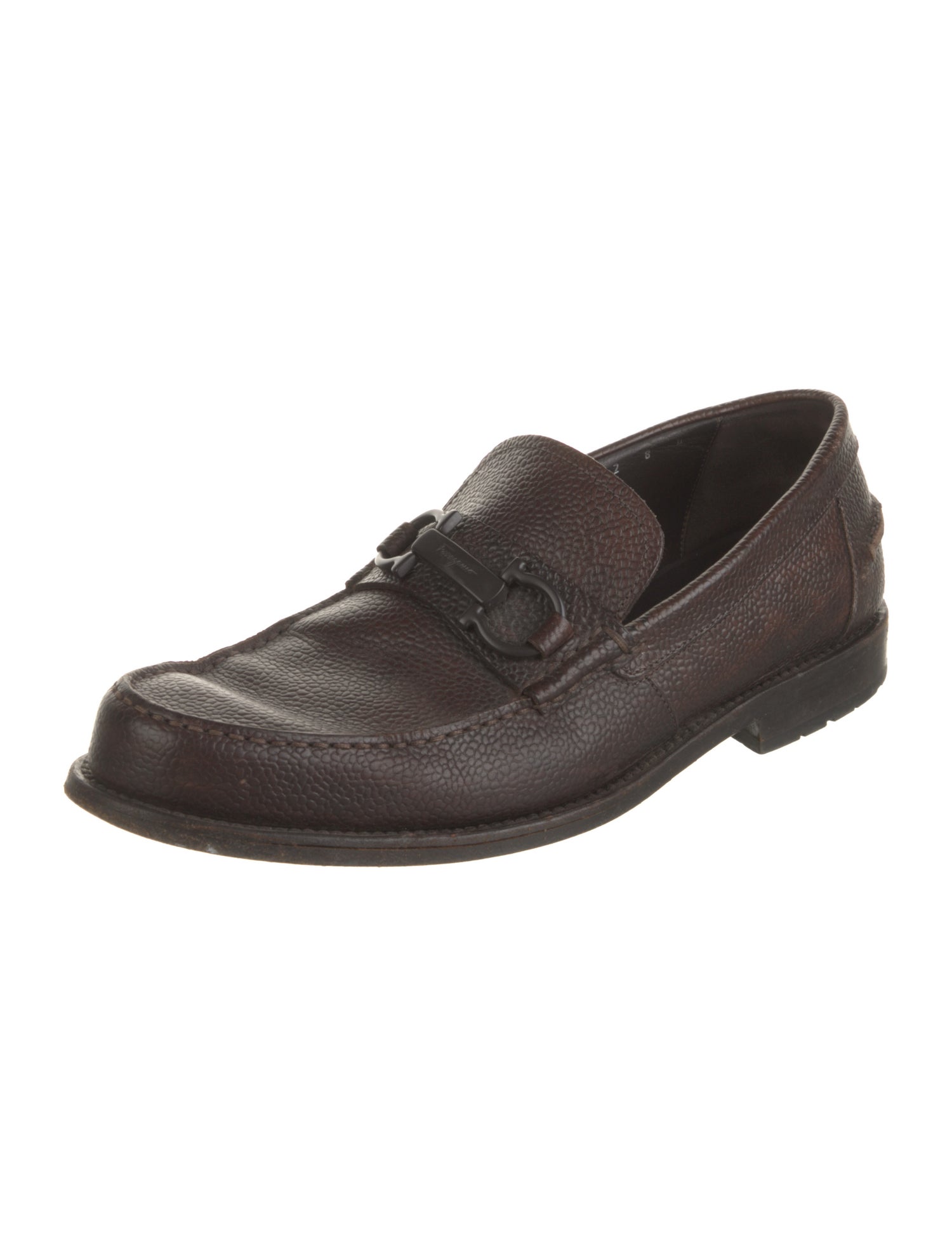 Salvatore Ferragamo Leather Dress Loafers