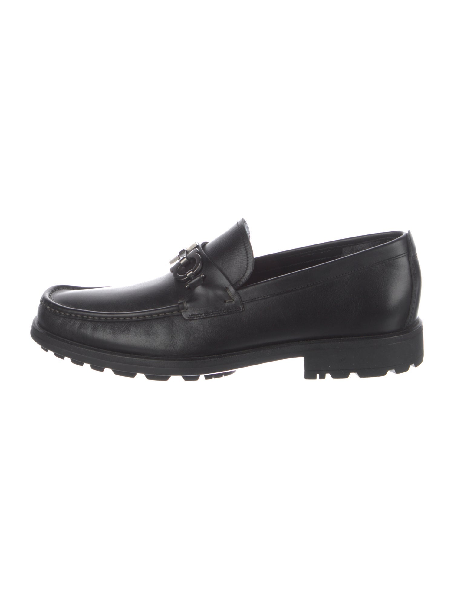 Salvatore Ferragamo Leather Dress Loafers