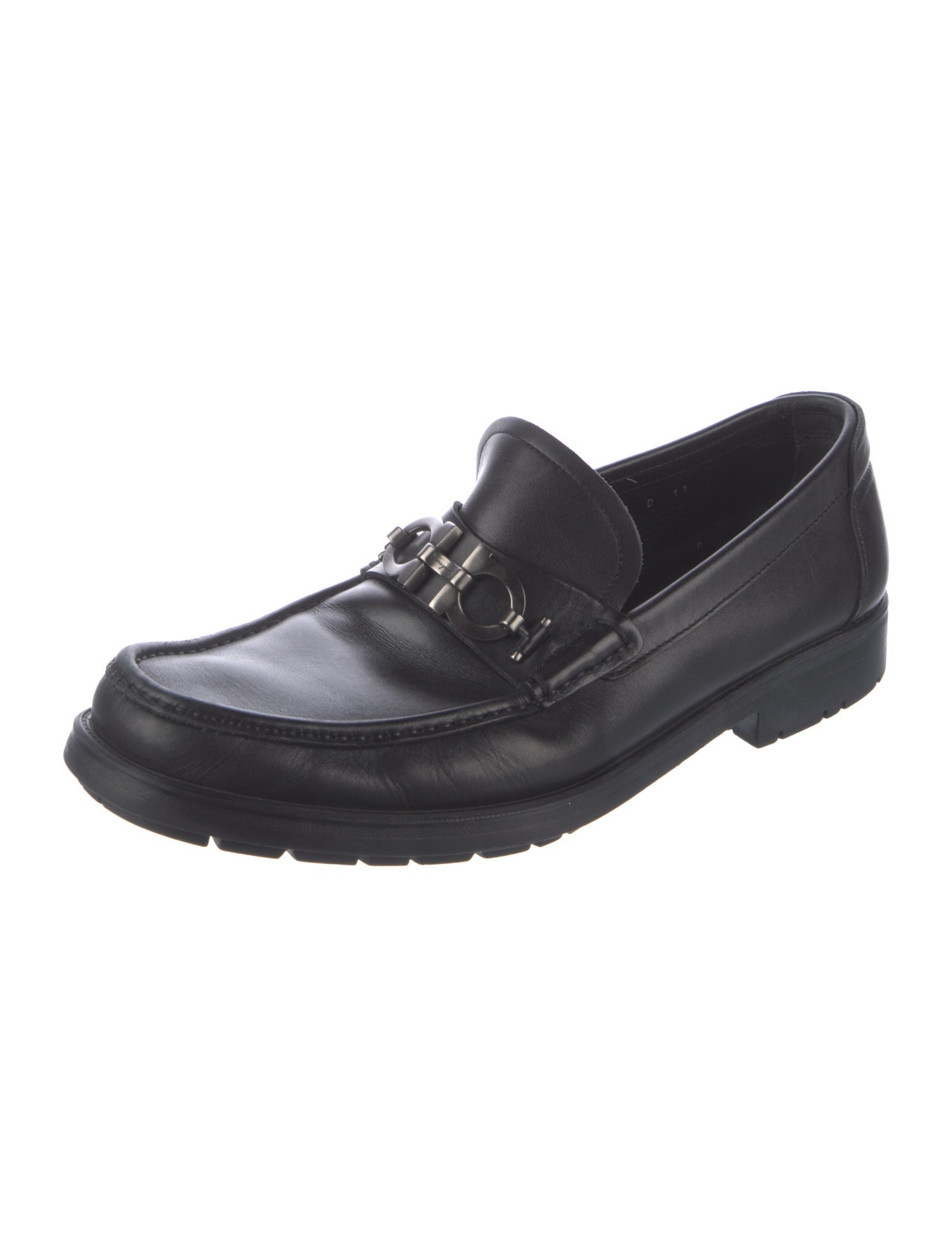 Salvatore Ferragamo Leather Dress Loafers