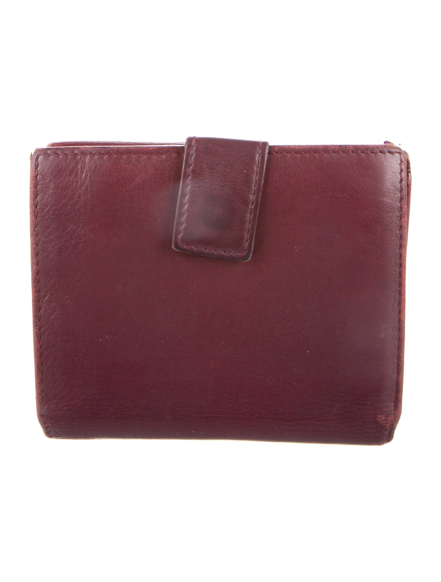 Salvatore Ferragamo Leather Compact Wallet