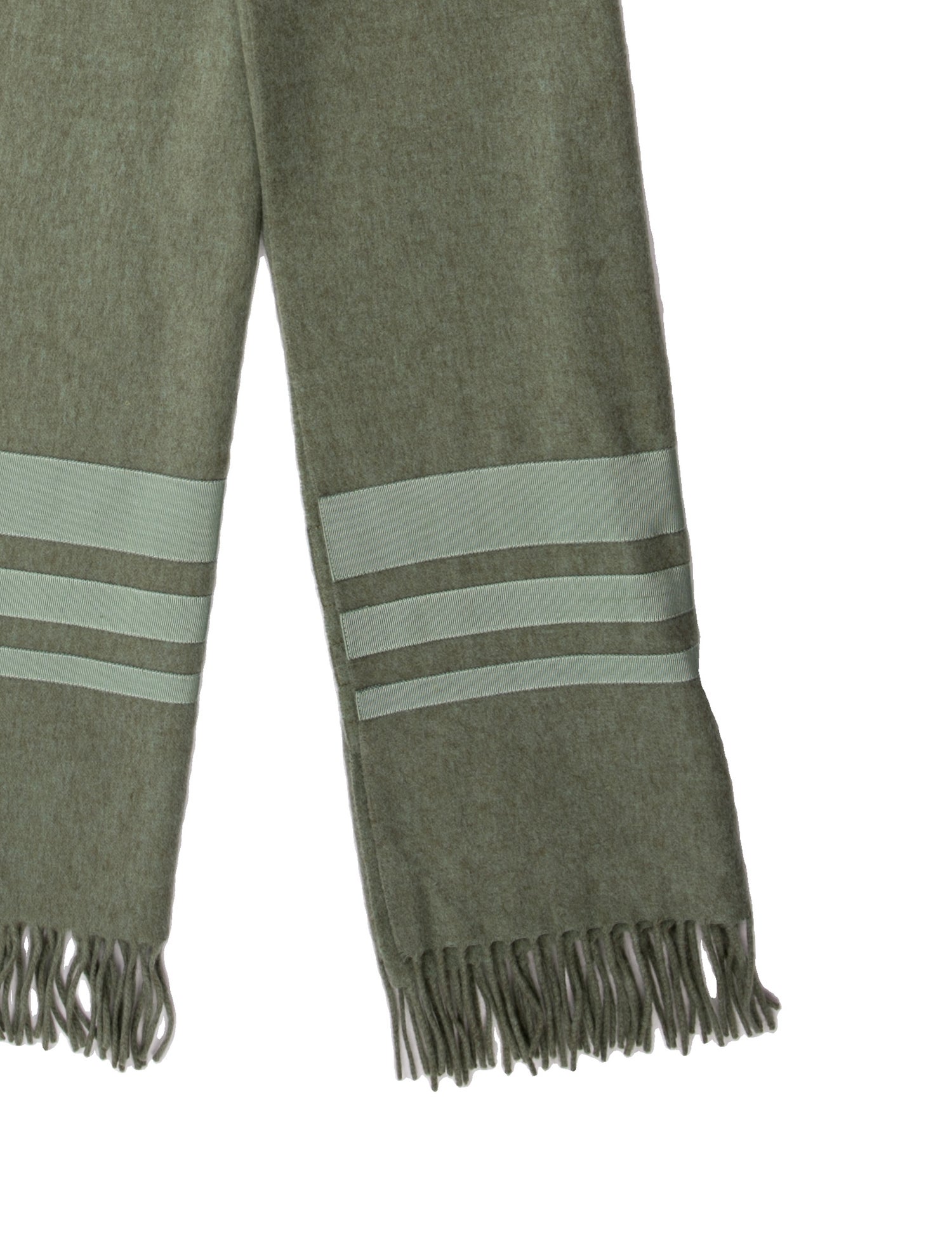 Salvatore Ferragamo Cashmere Striped Scarf