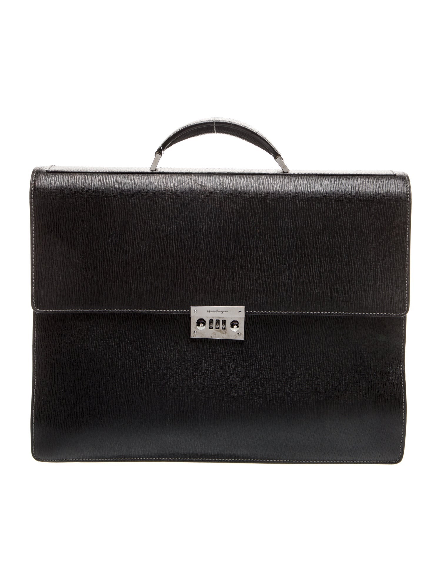 Salvatore Ferragamo Leather Briefcase