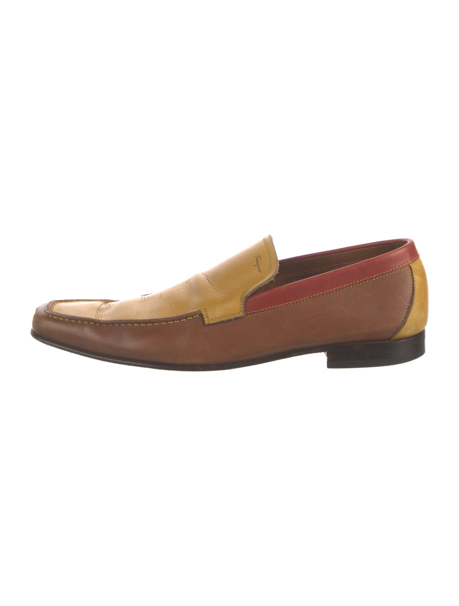 Salvatore Ferragamo Leather Loafers