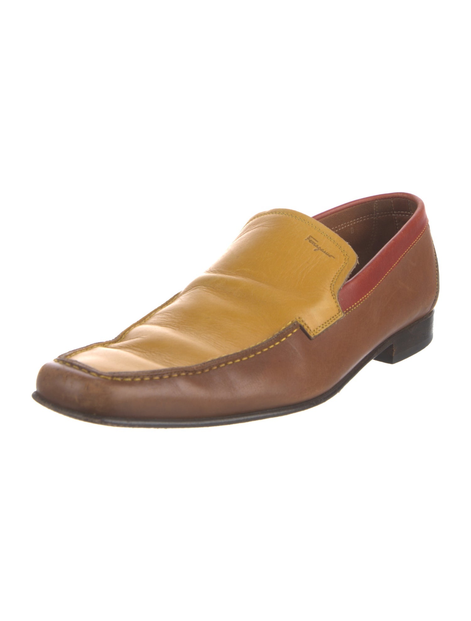 Salvatore Ferragamo Leather Loafers