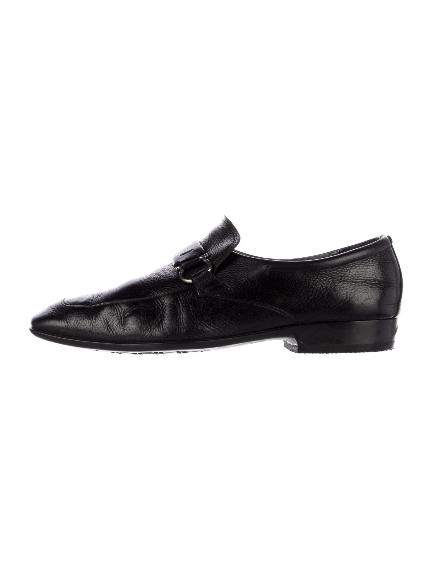 Salvatore Ferragamo Leather Dress Loafers