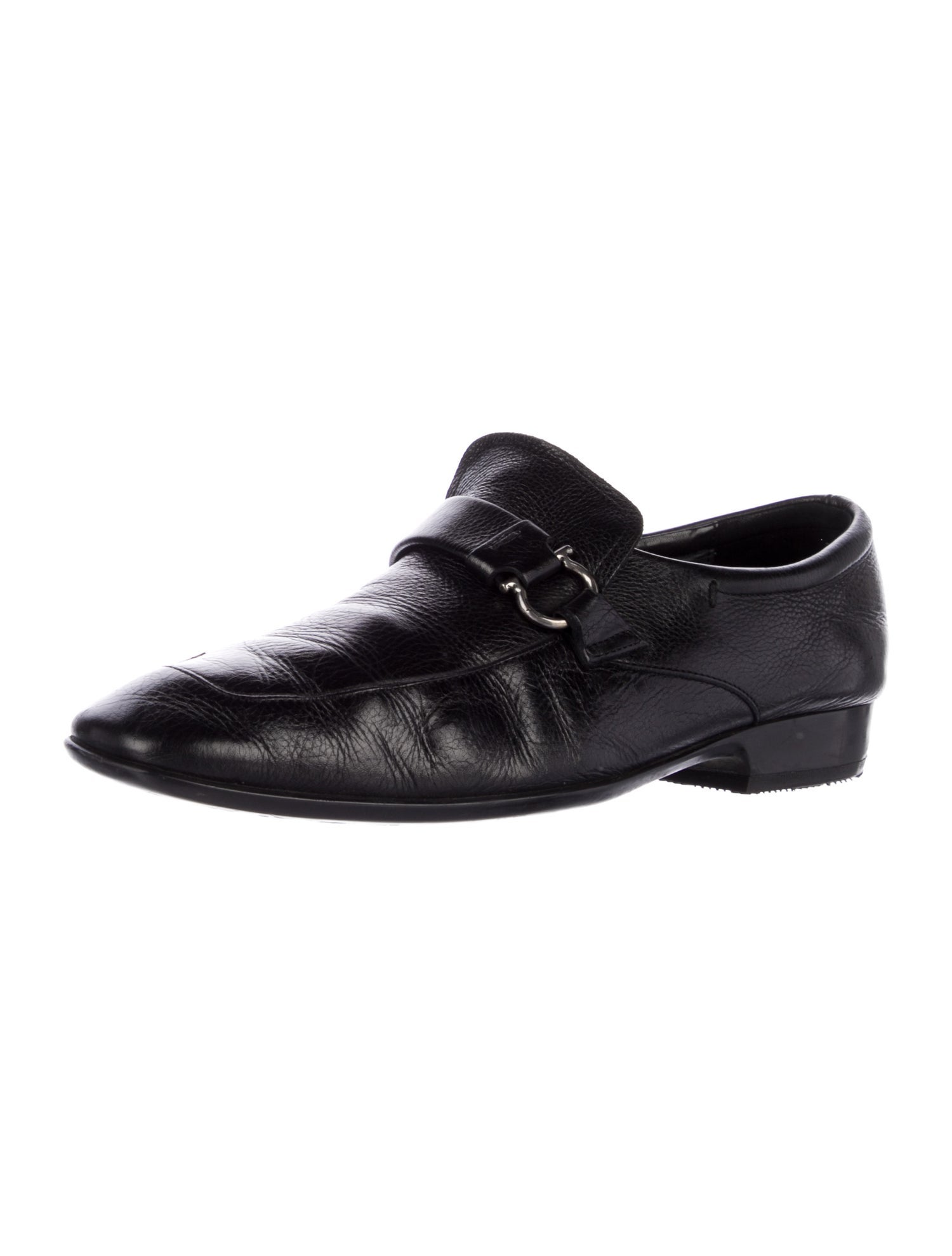 Salvatore Ferragamo Leather Dress Loafers