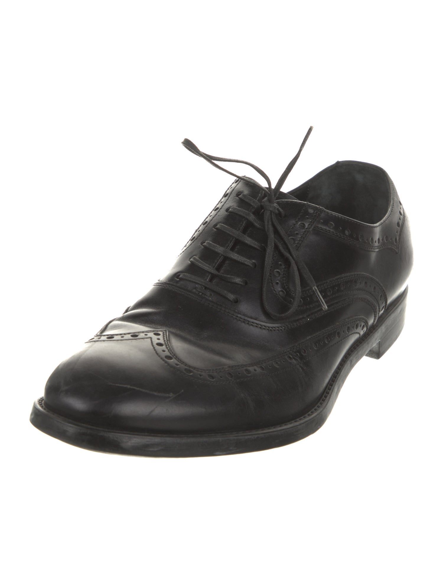 Salvatore Ferragamo Leather Brogues
