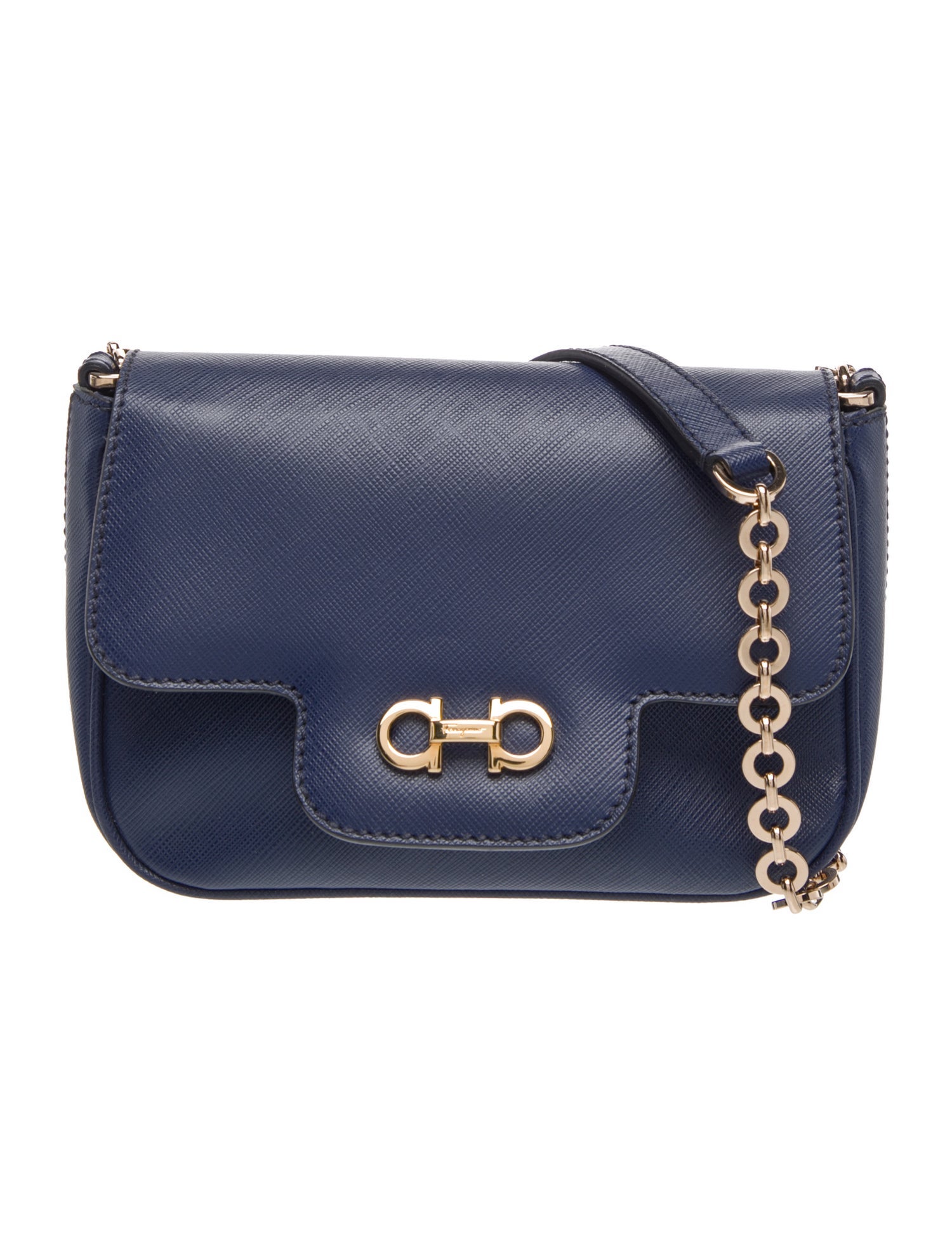 Salvatore Ferragamo Saffiano Leather Belt Bag