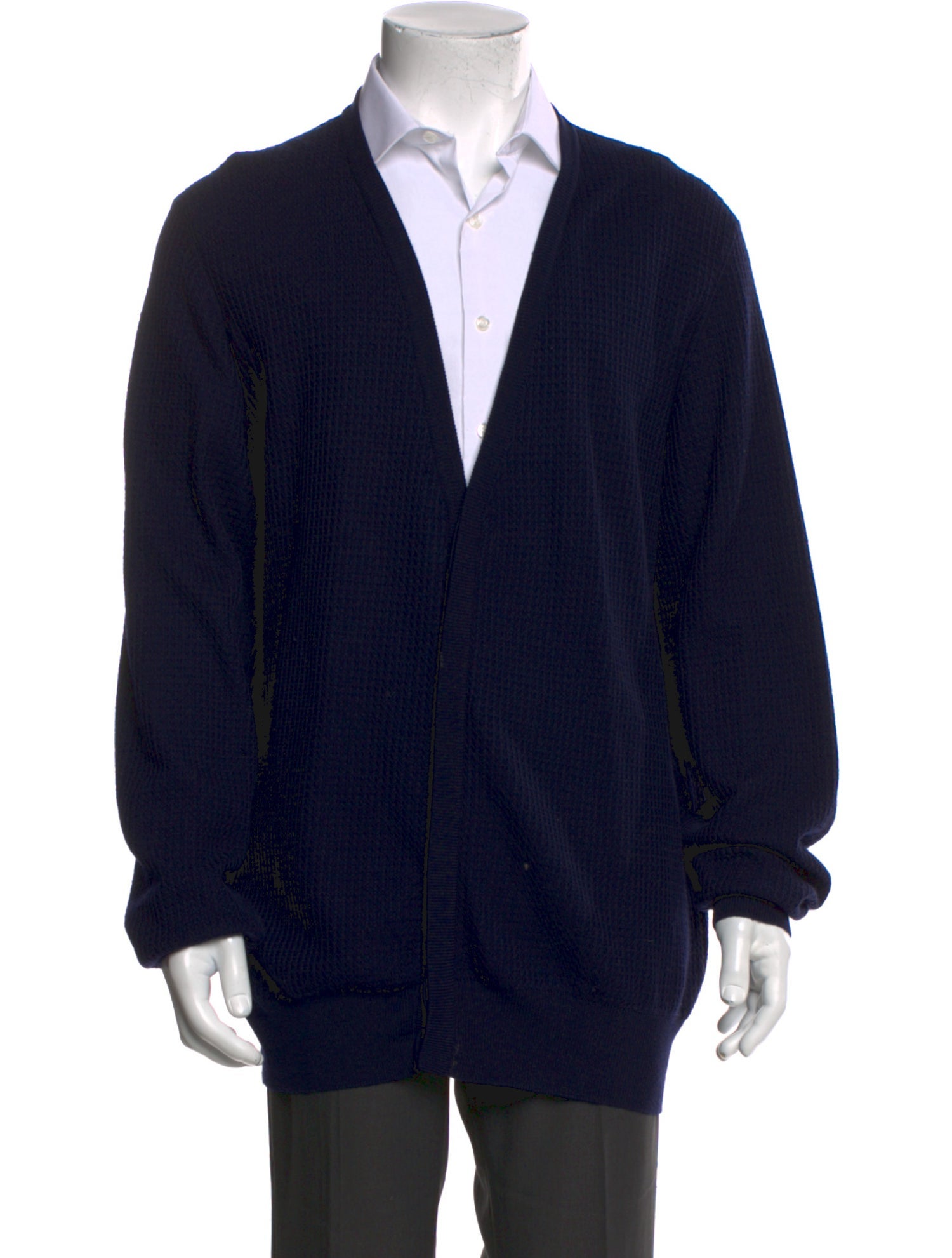 Salvatore Ferragamo Wool V-Neck Cardigan