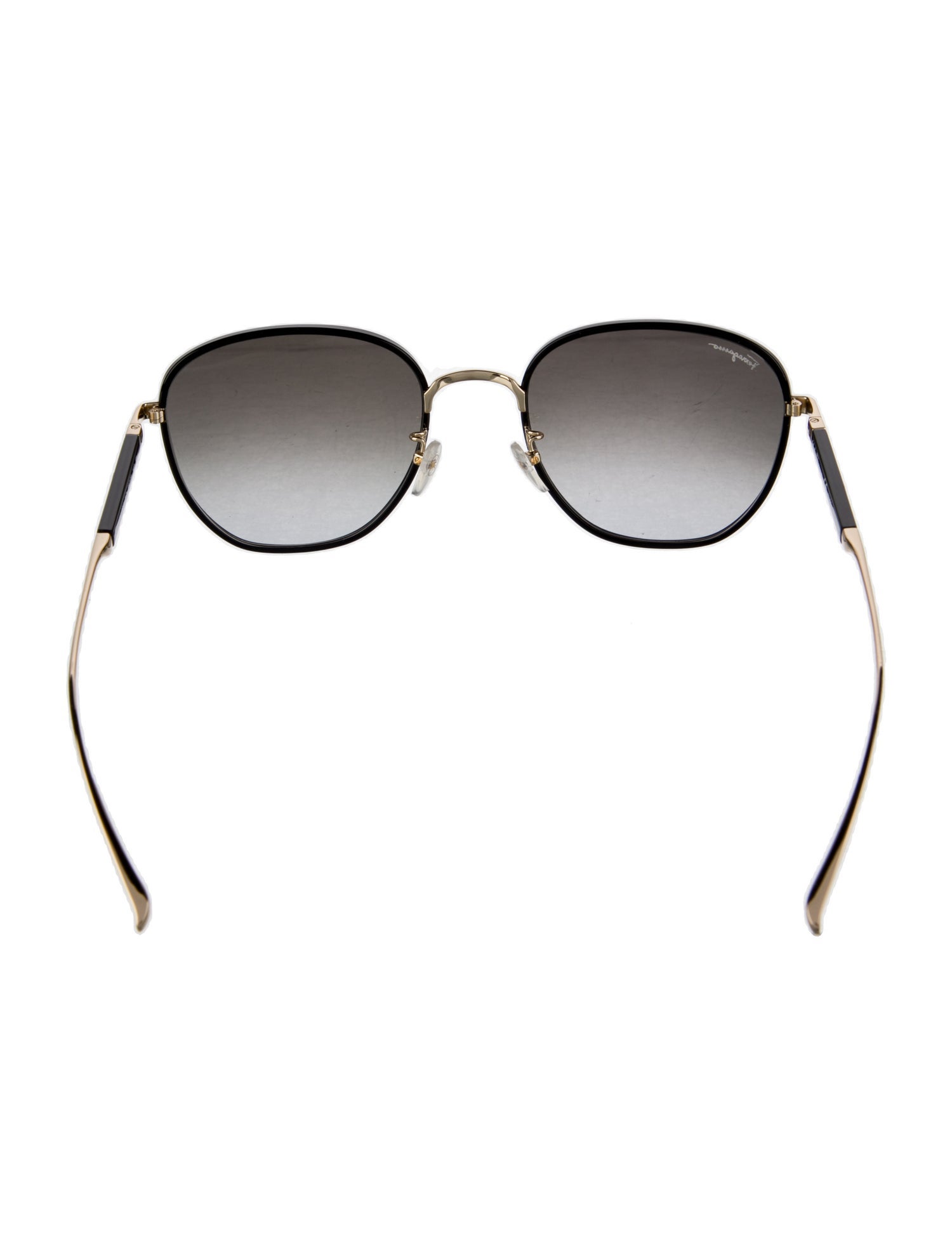 Salvatore Ferragamo Round Gradient Sunglasses