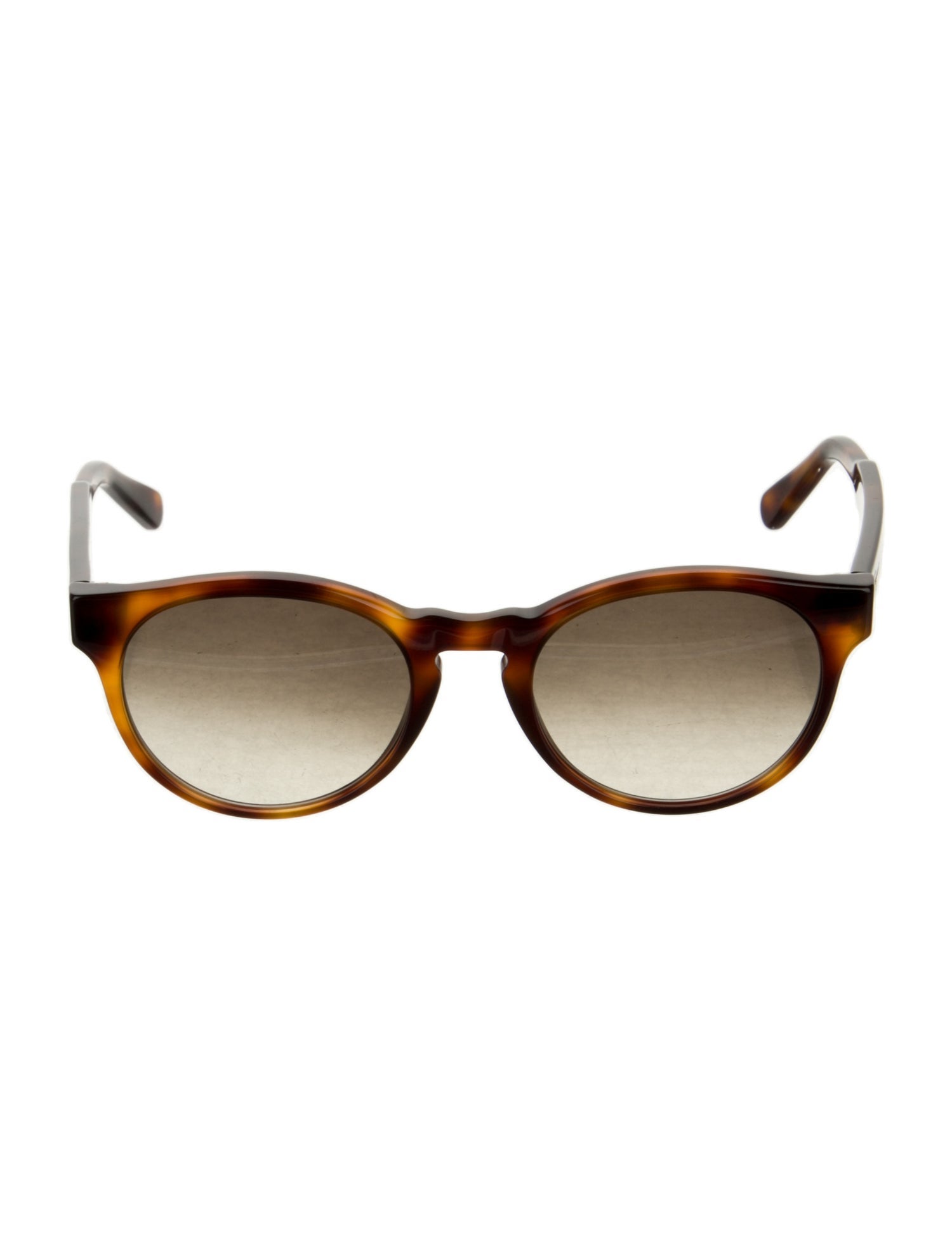 Salvatore Ferragamo Round Gradient Sunglasses
