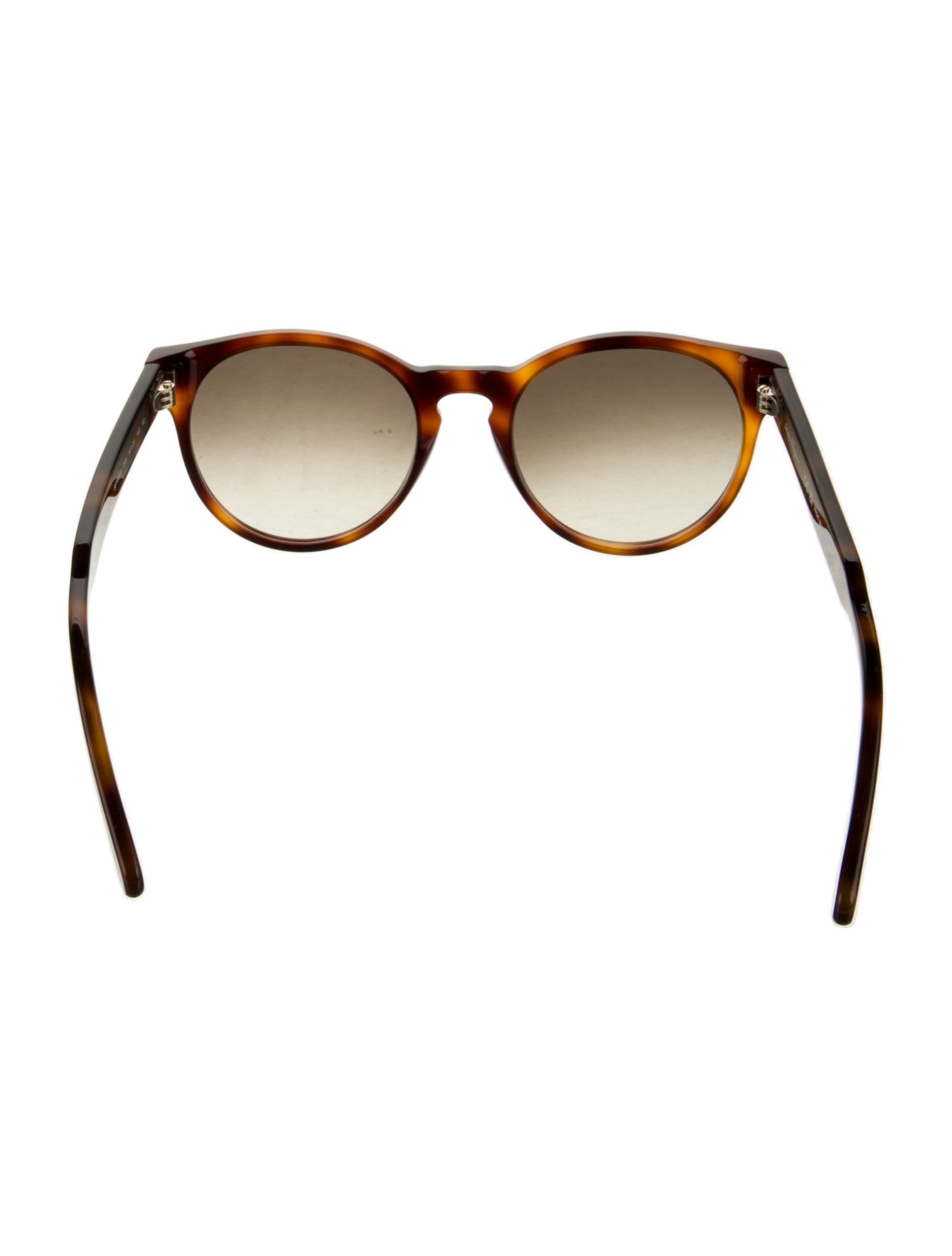 Salvatore Ferragamo Round Gradient Sunglasses