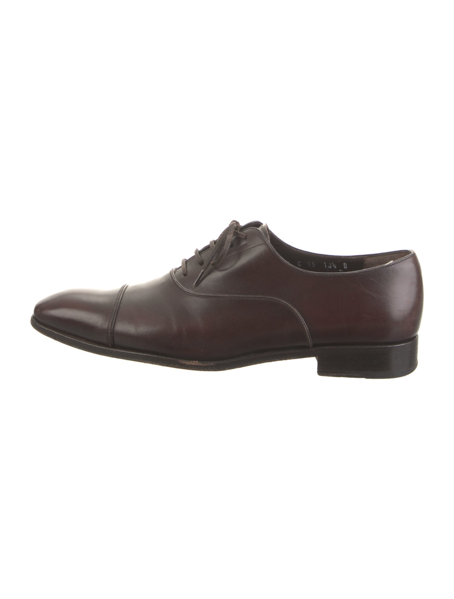 Salvatore Ferragamo Leather Oxfords